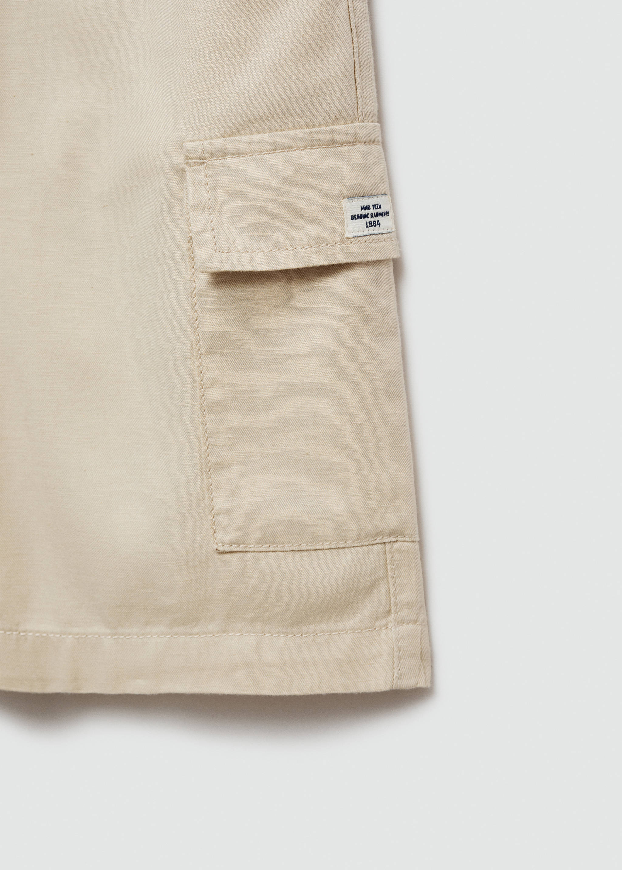 카고 포켓 리넨 버뮤다 쇼츠 - 상품 내역: 8