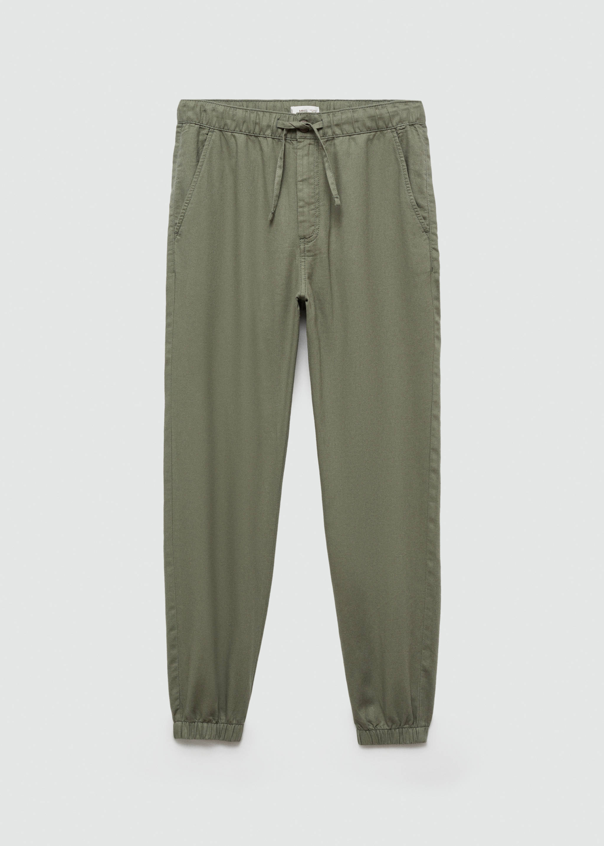 Linen jogger pants - Article without model