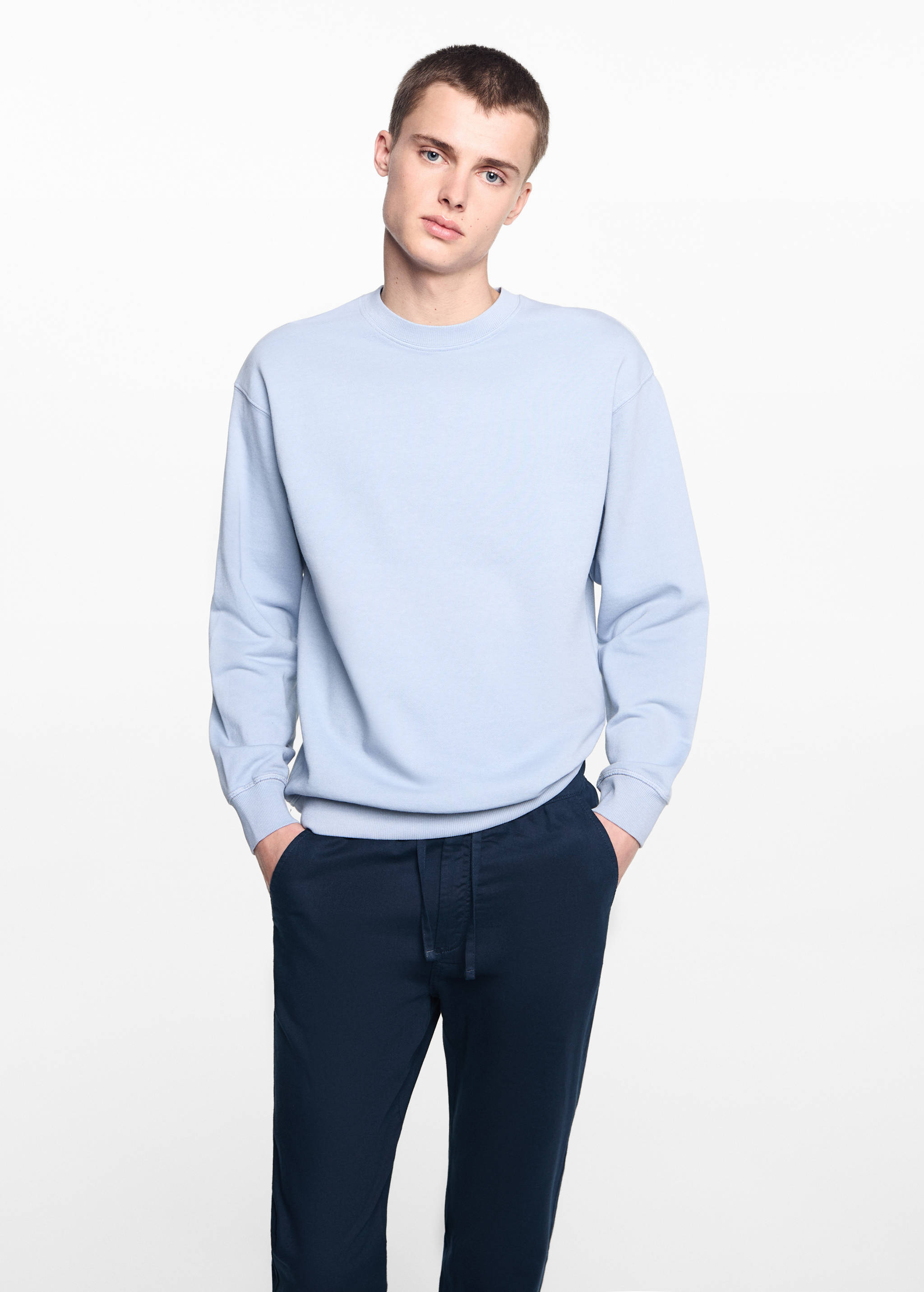 Linen jogger pants - Medium plane