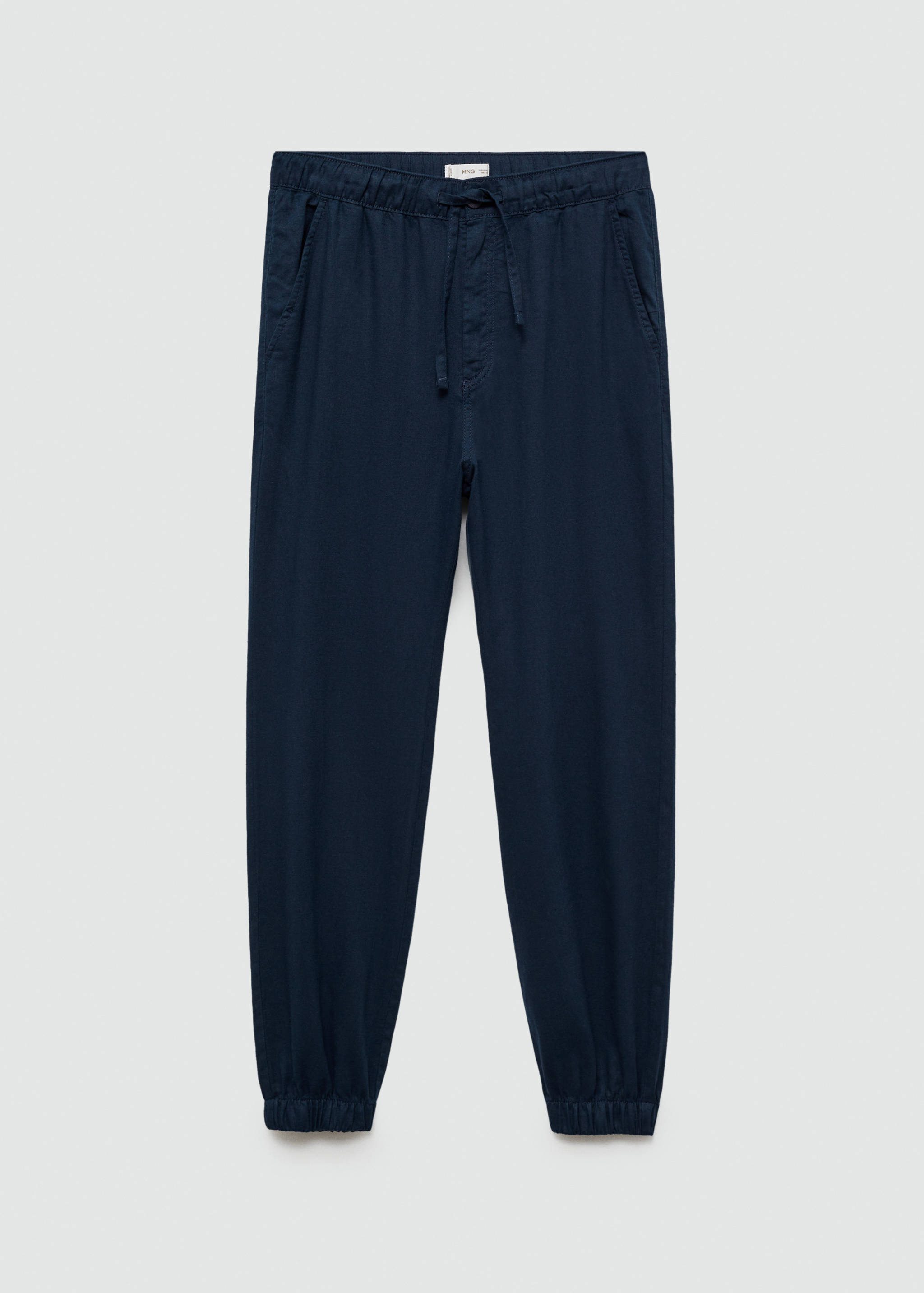 Linen jogger pants - Article without model