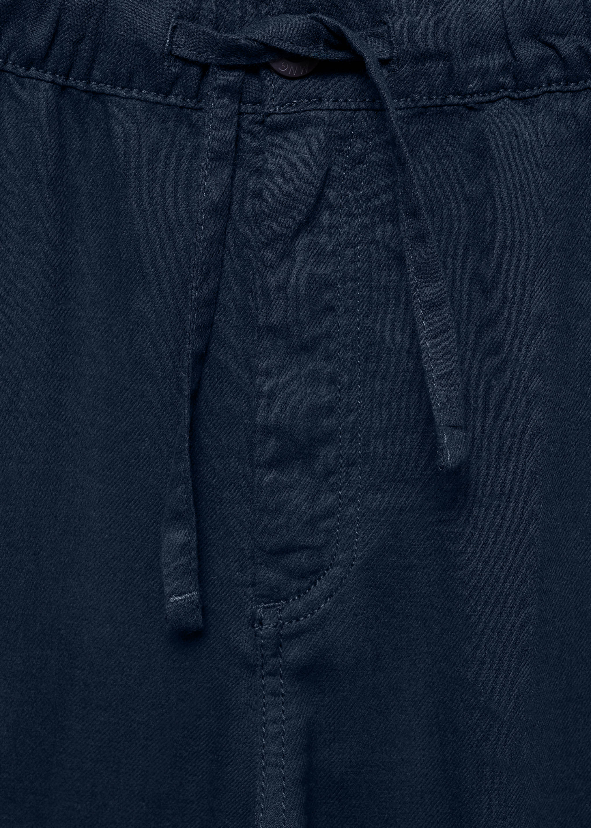 Linen jogger pants - Details of the article 8