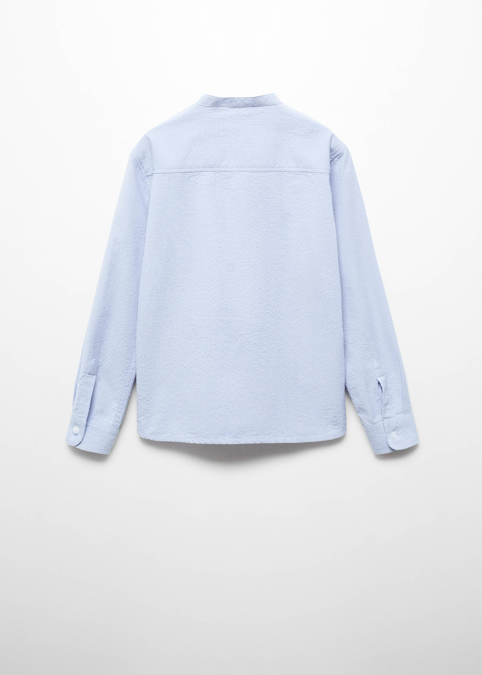 Chemise regular fit col mao - Verso de l’article