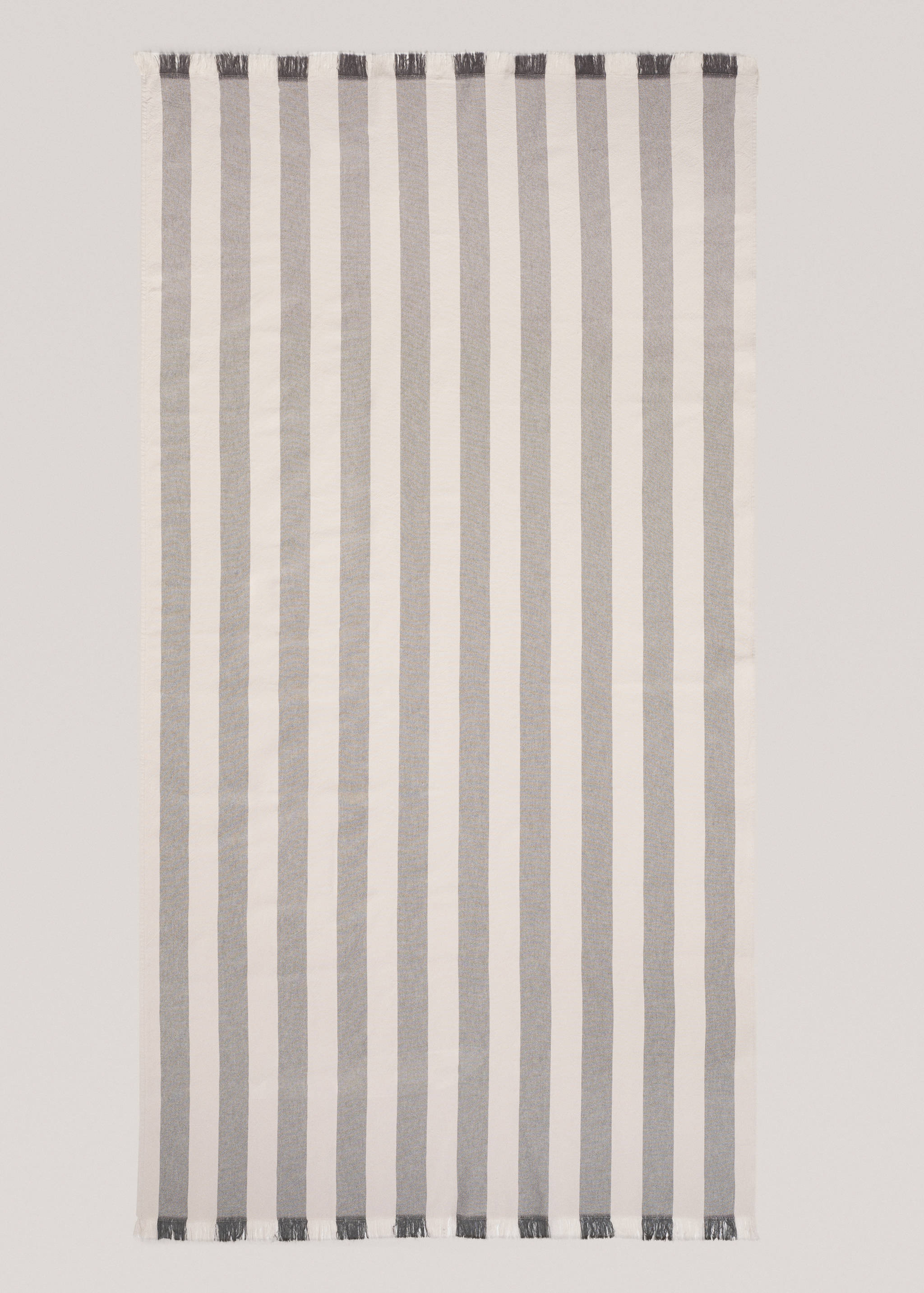 Stripe-printed beach sarong towel 150x180cm - Article without model