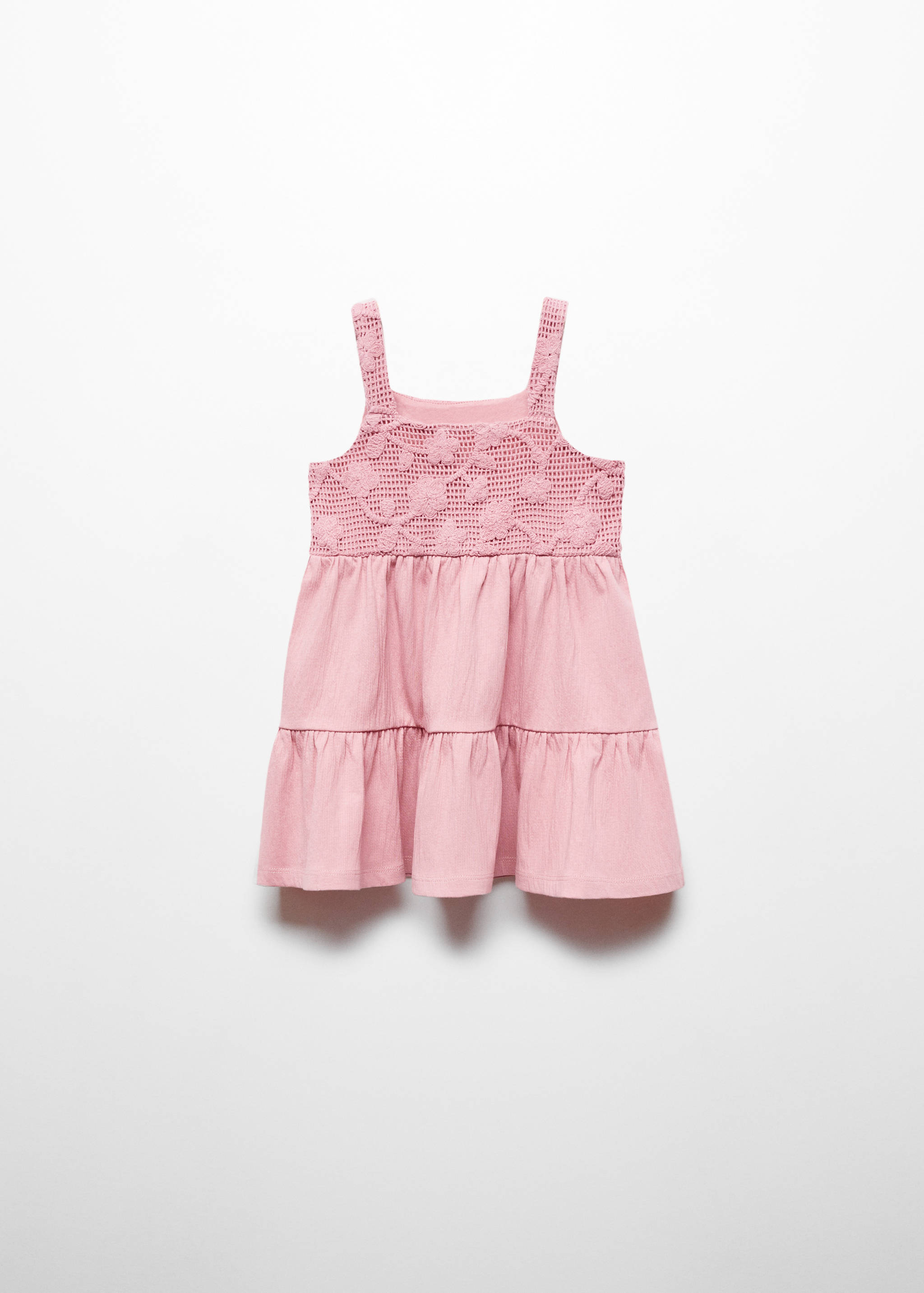 Vestido bordado volantes - Reverso del artículo