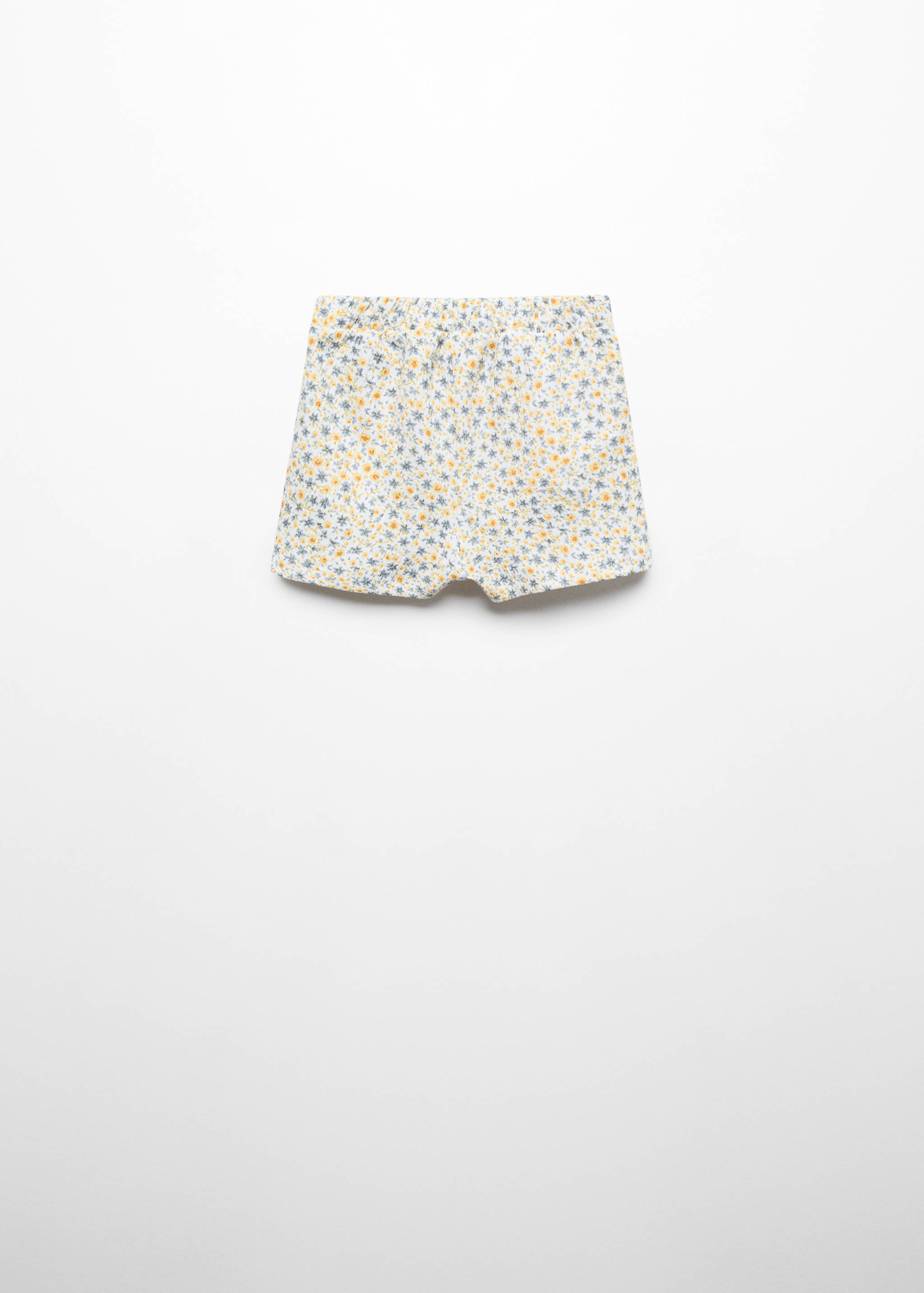 Floral print short - Reverse of the article