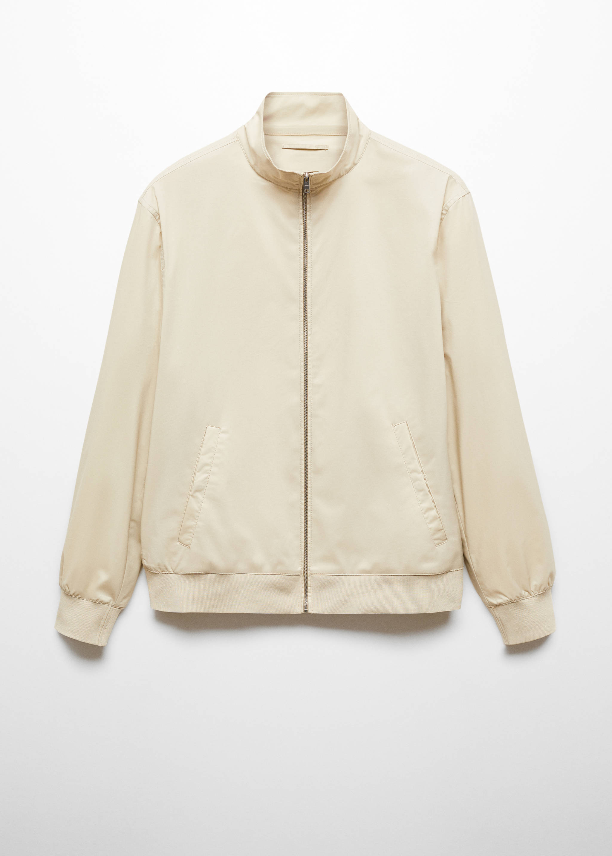 Giacca cotone zip stretch - Articolo senza modello