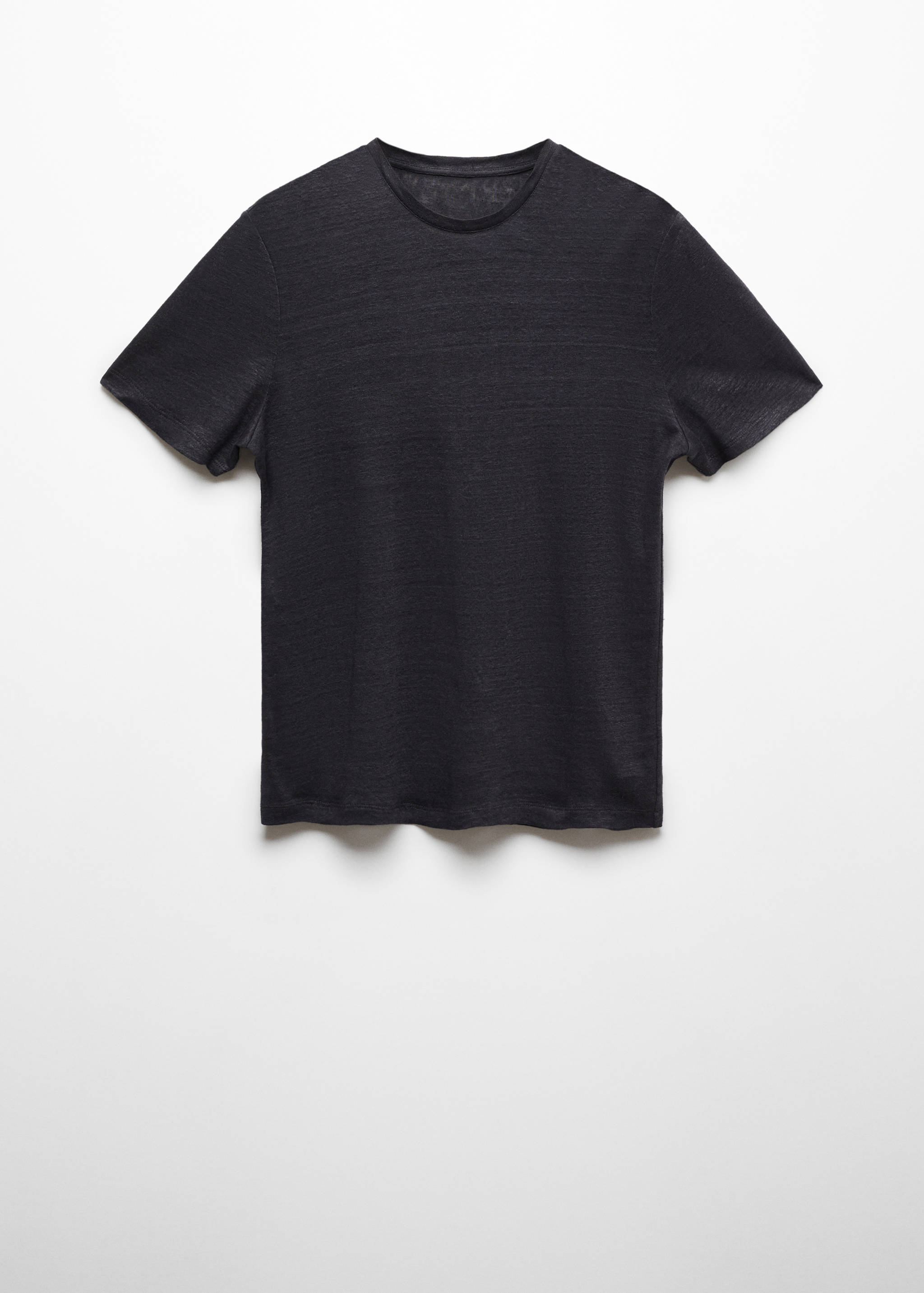 T-shirt slim-fit 100 % lin - Article sans modèle