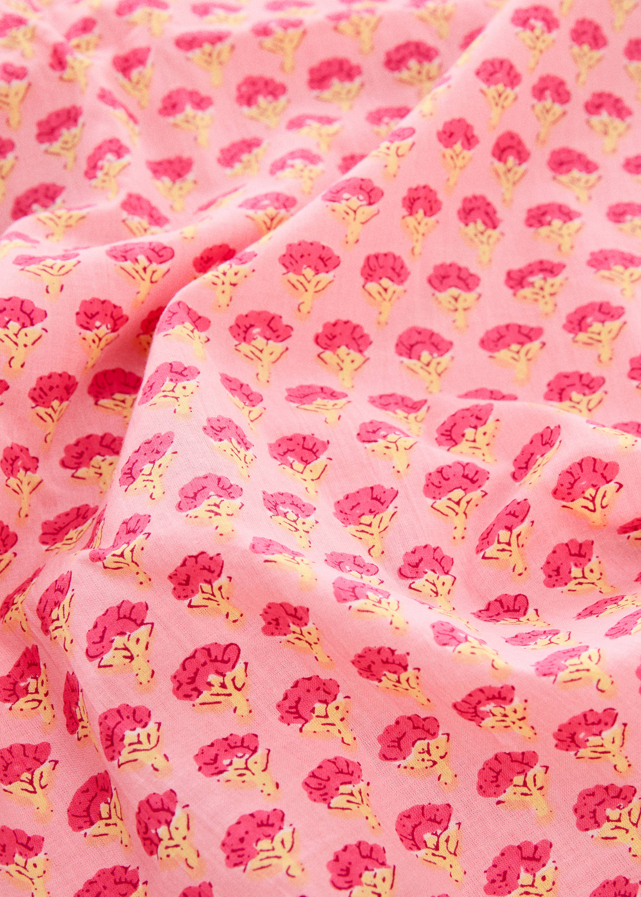 Serviette imprimée 100 % coton - Plan moyen