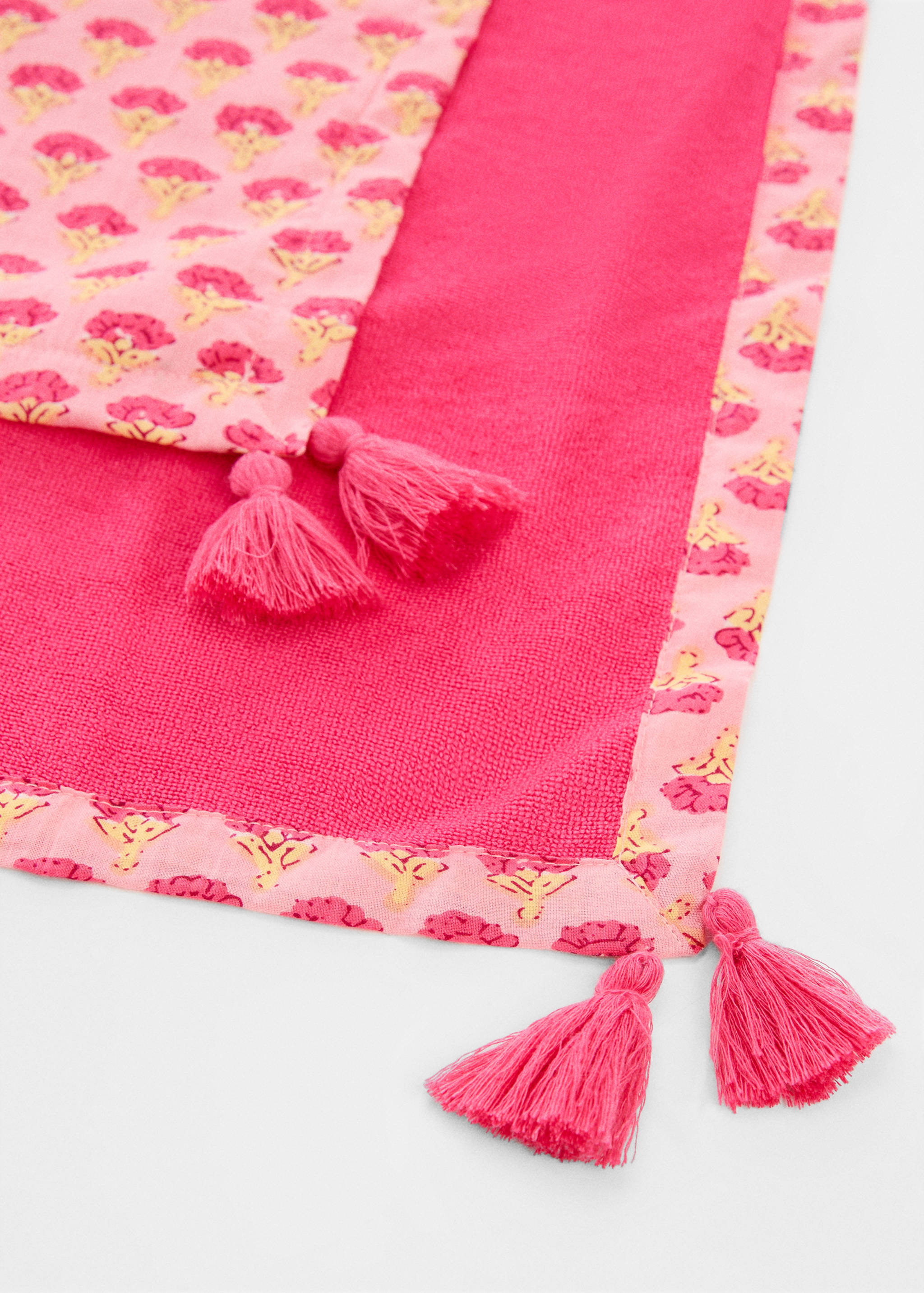 Serviette imprimée 100 % coton - Détail de l'article 1