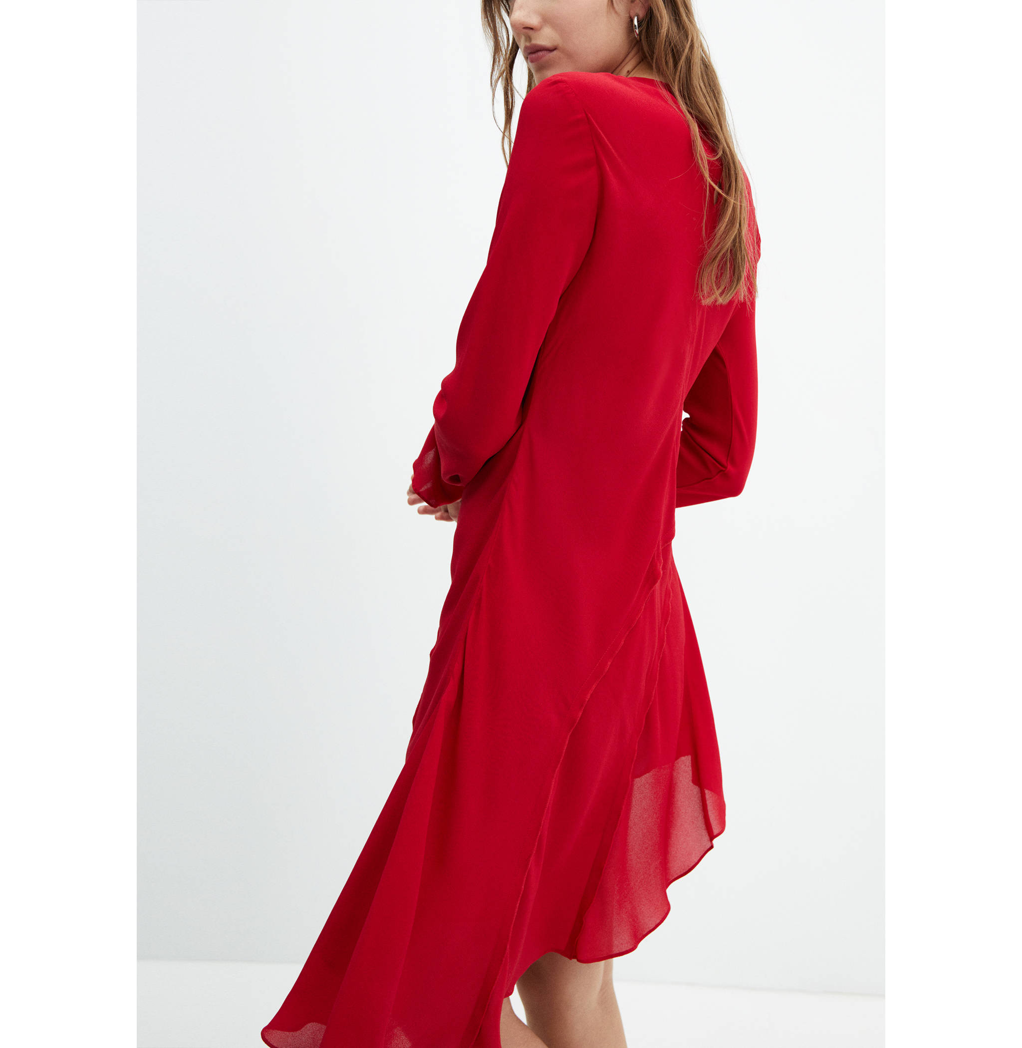 Robe asymétrique détail coutures - Détail de l'article 6