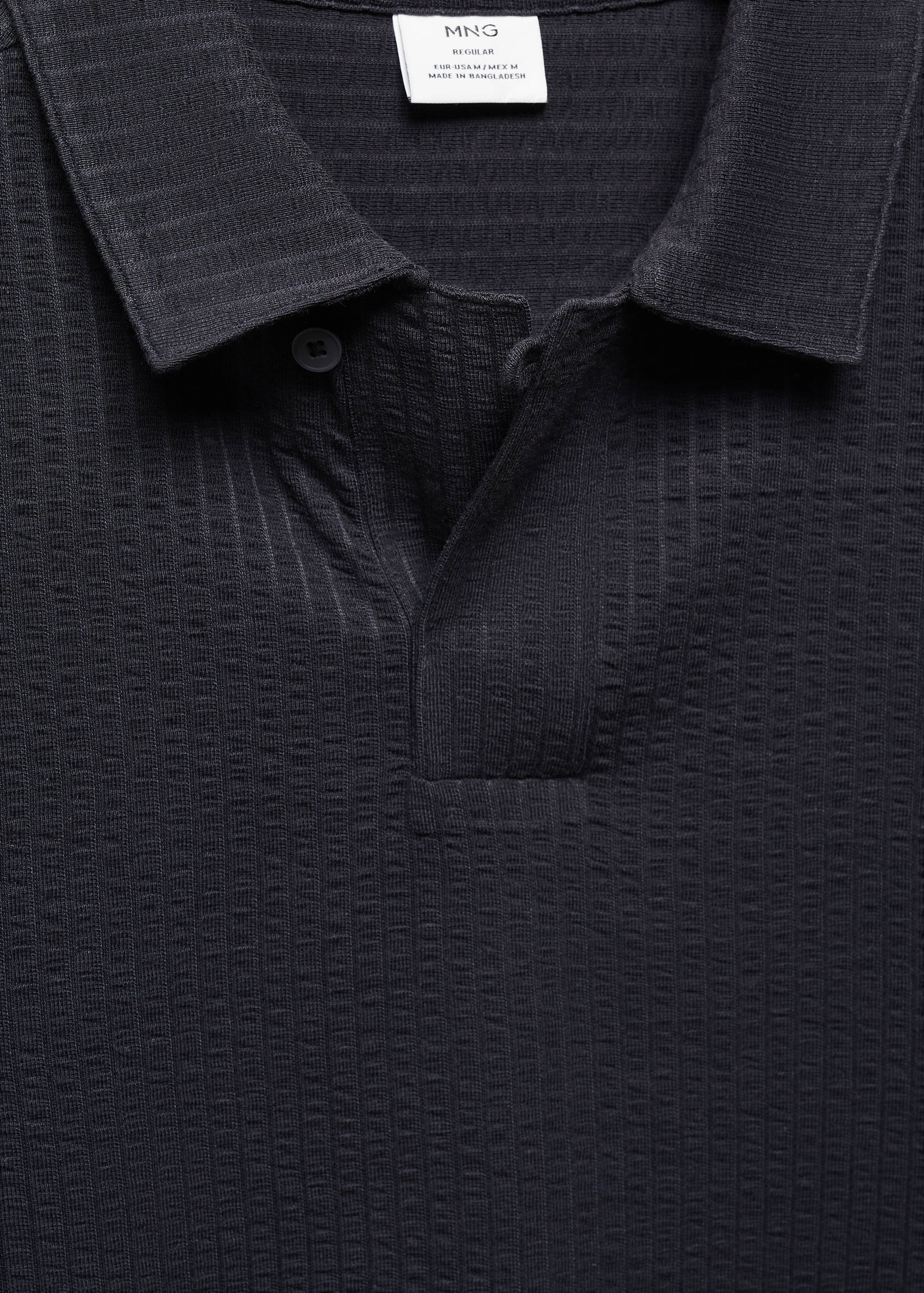 Polo coton seersucker - Détail de l'article 8