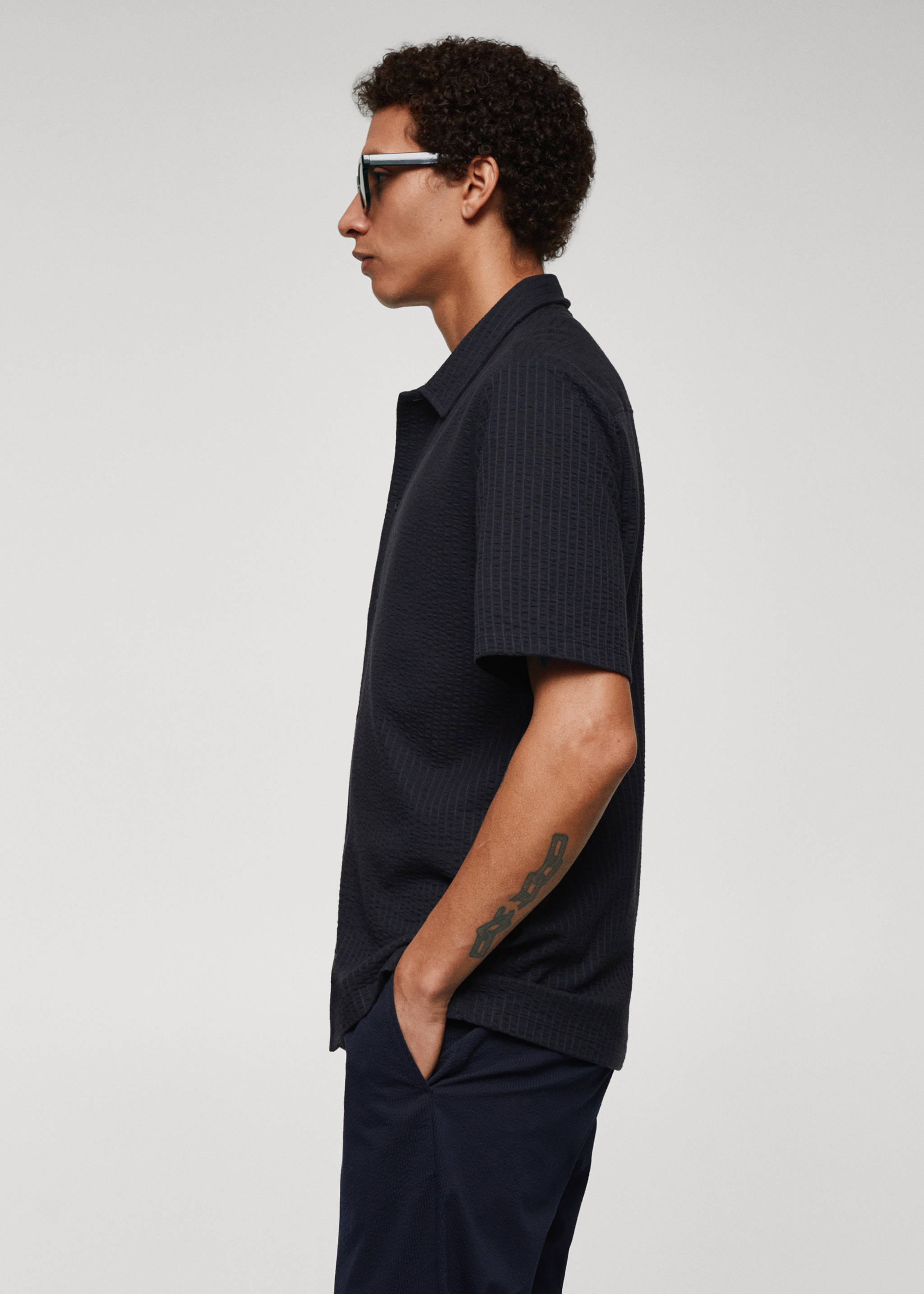 Chemise coton seersucker - Détail de l'article 2