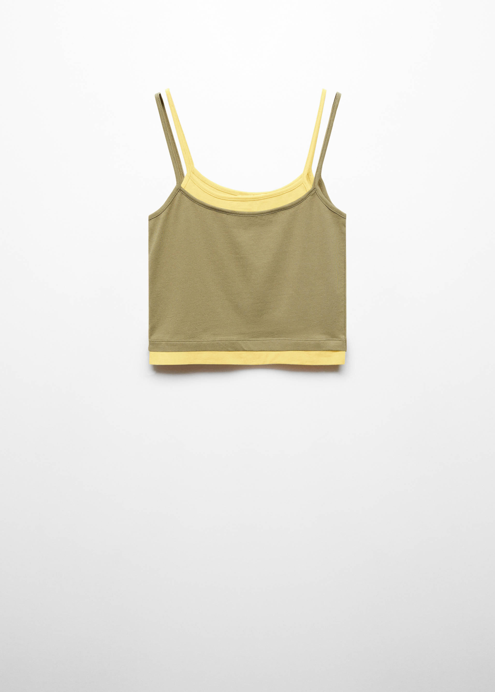 Combination top with thin straps - Article without model