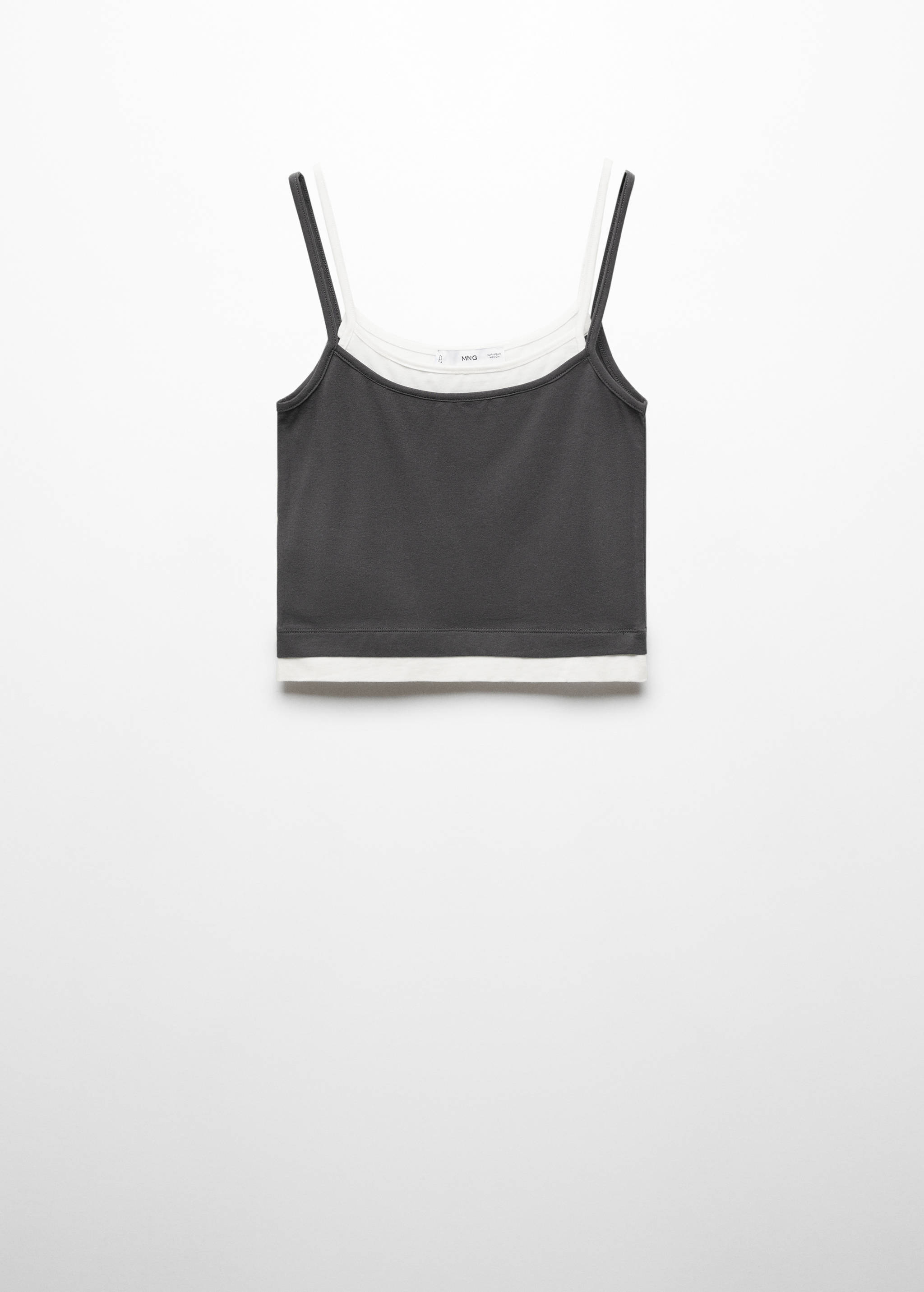 Combination top with thin straps - Article without model