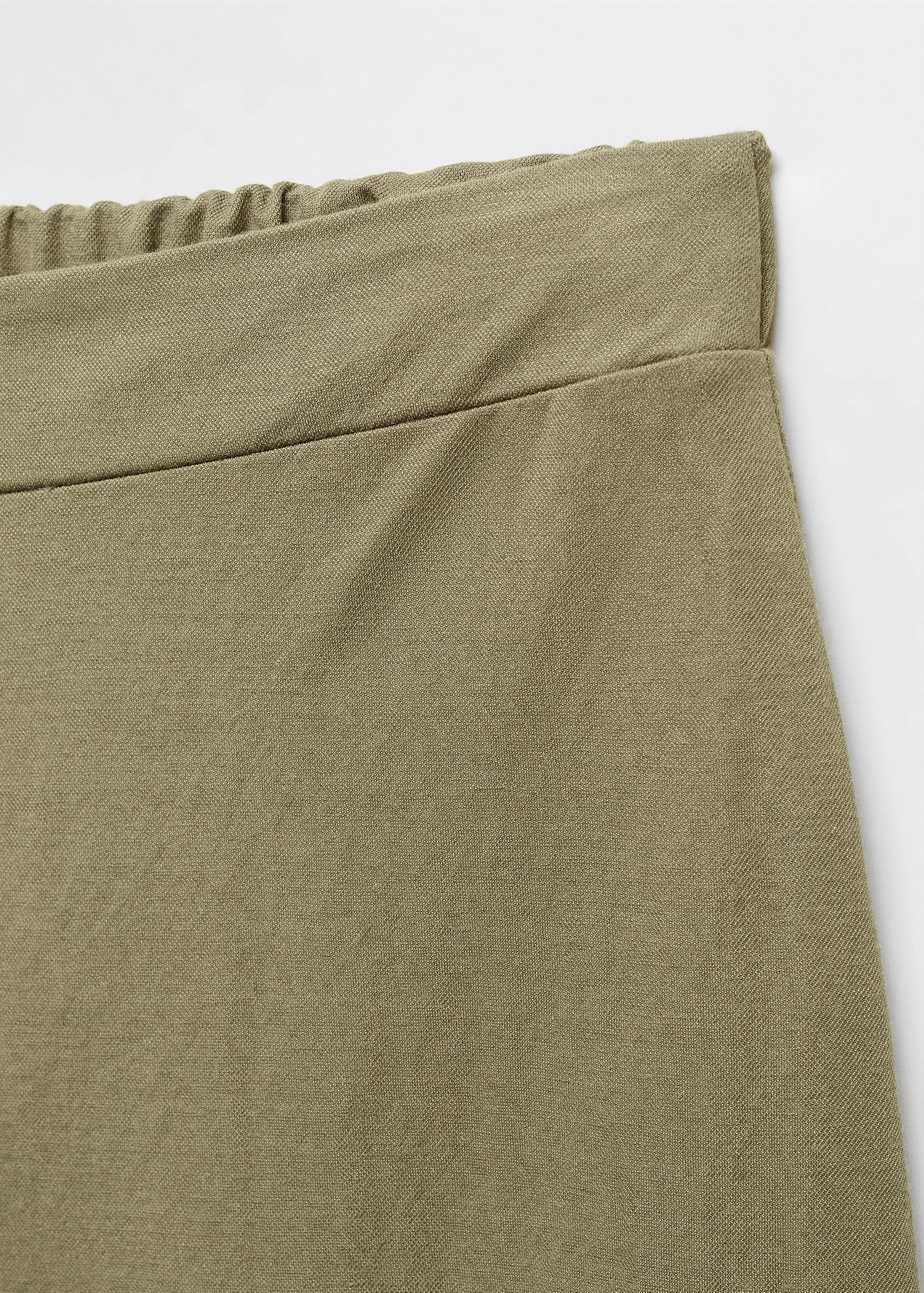 Pantalon crop taille élastique - Détail de l'article 8