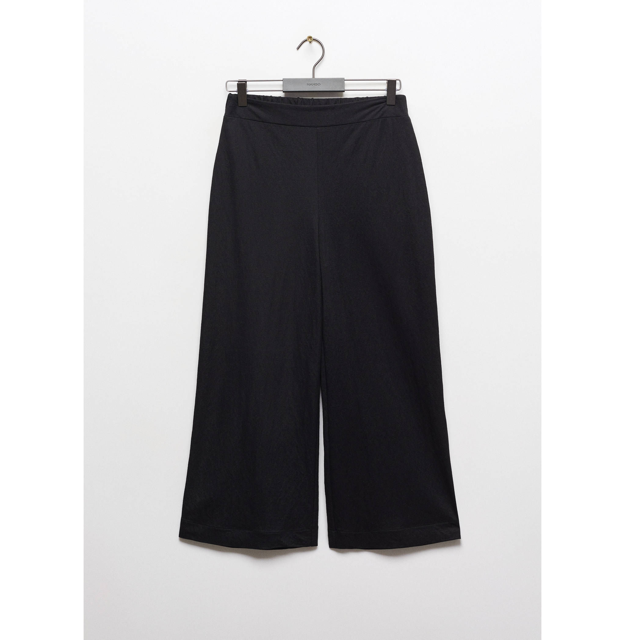 Elastic waist crop pants - Article without model
