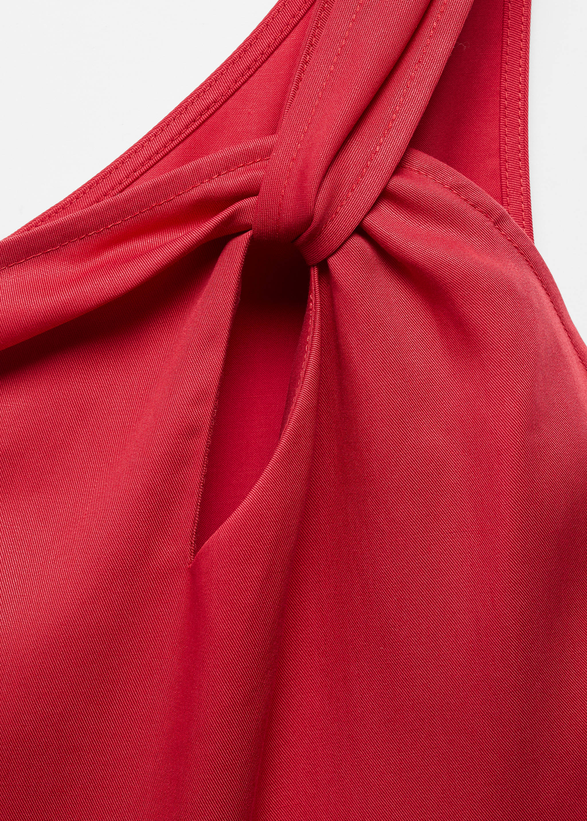 Asymmetrical satin jumpsuit - Details of the article 8