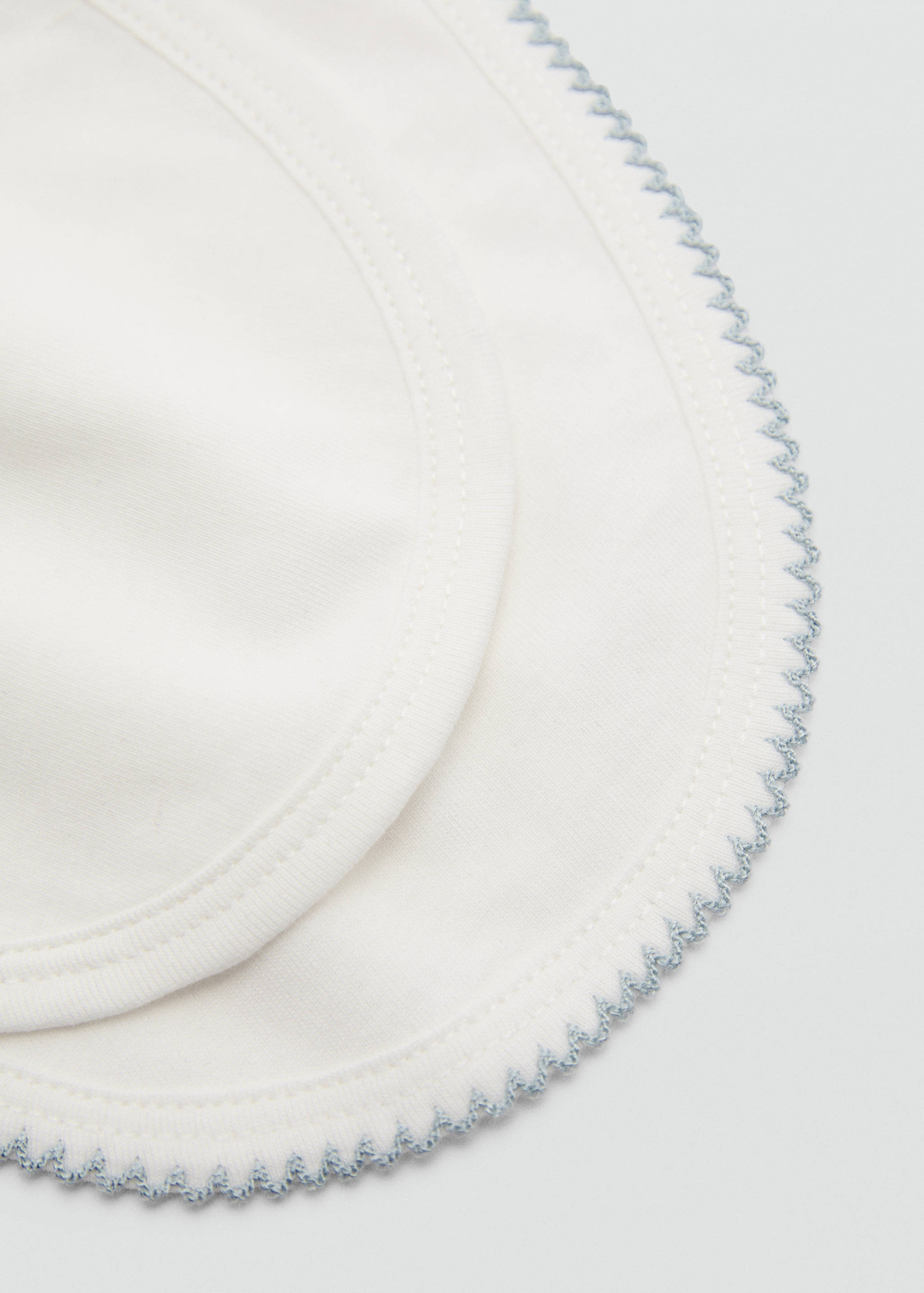 Pack of 2 cotton bibs - Details of the article 1