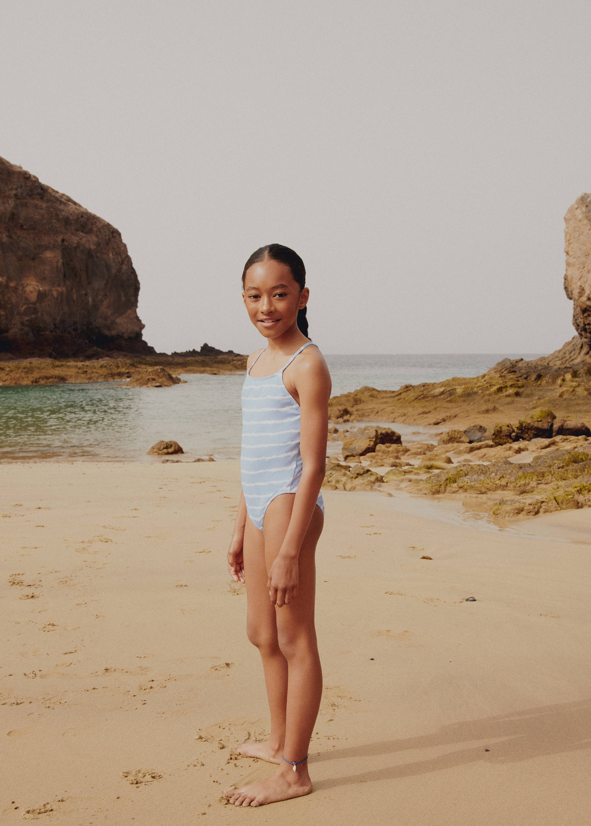 Tie-dye print swimsuit - Rincian barang 5