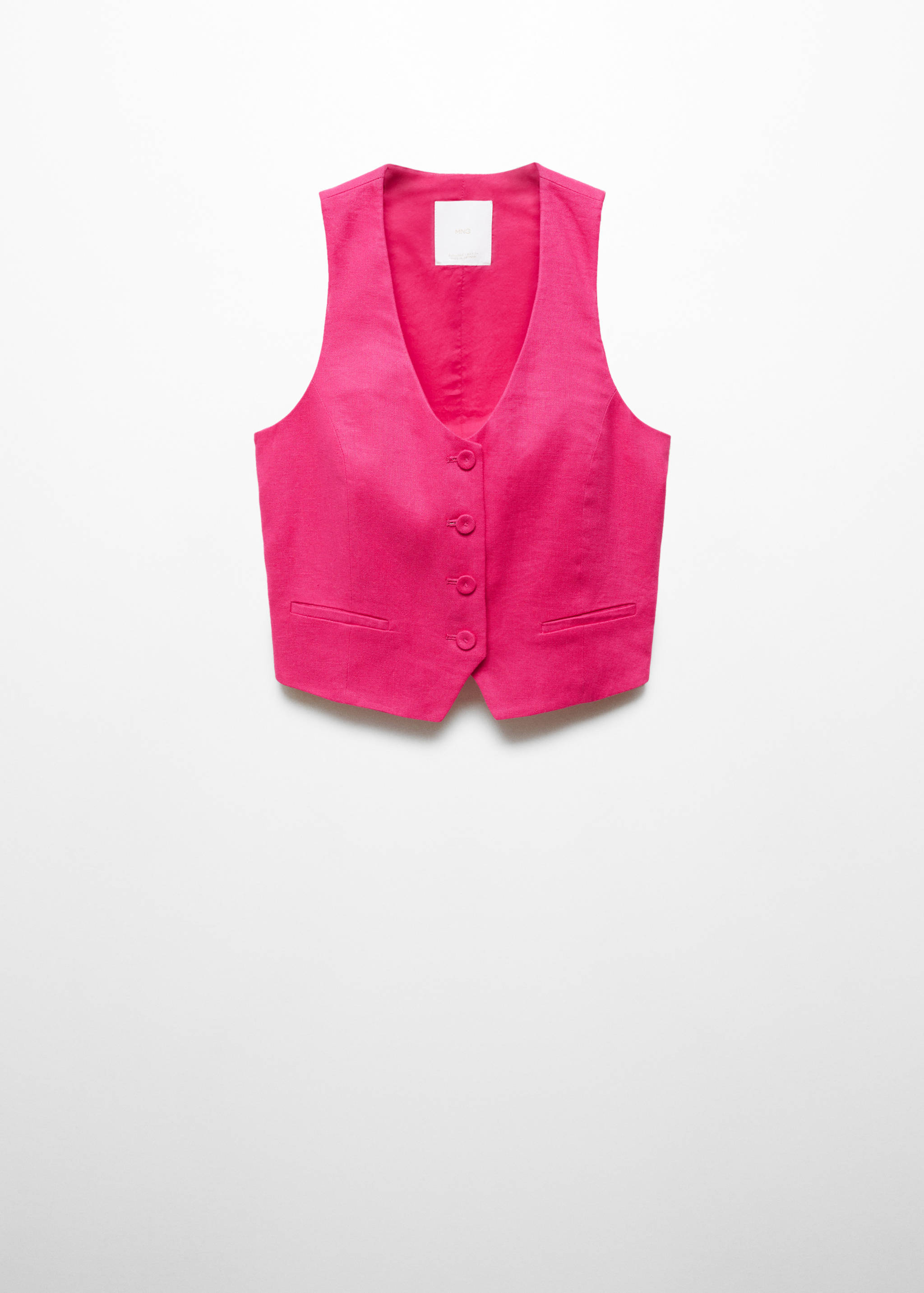 Chaleco traje lino - Artículo sin modelo
