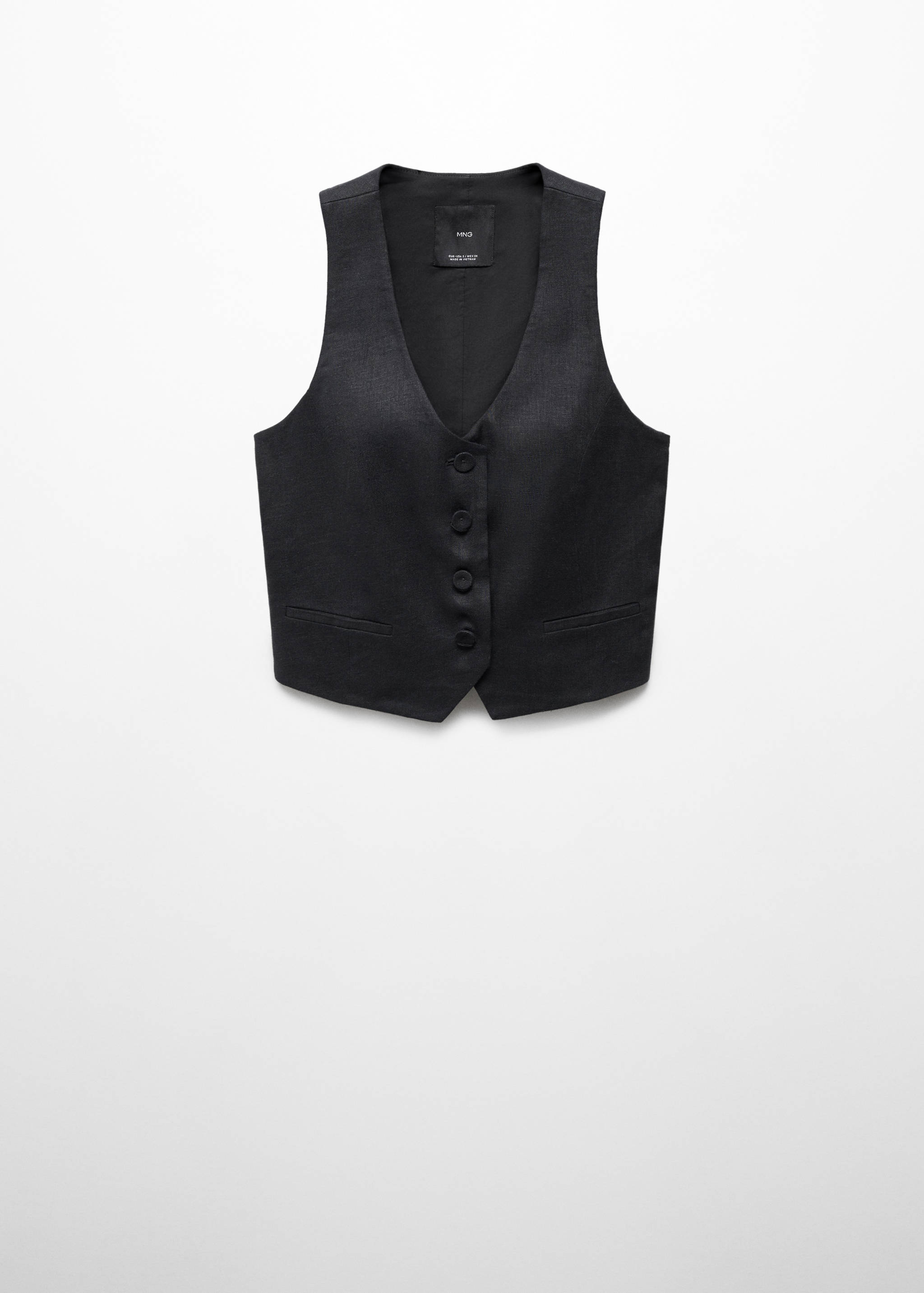Chaleco traje lino - Artículo sin modelo