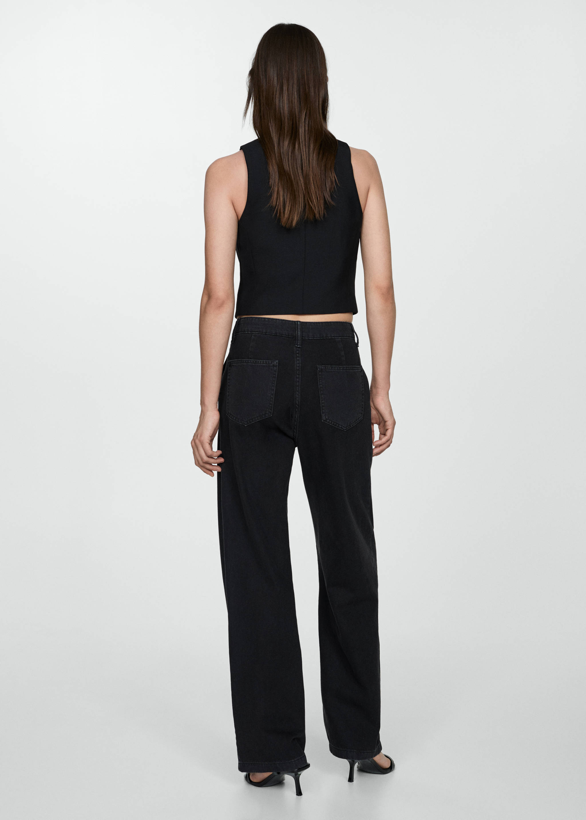 Texans rectes pinces - Revers de l'article