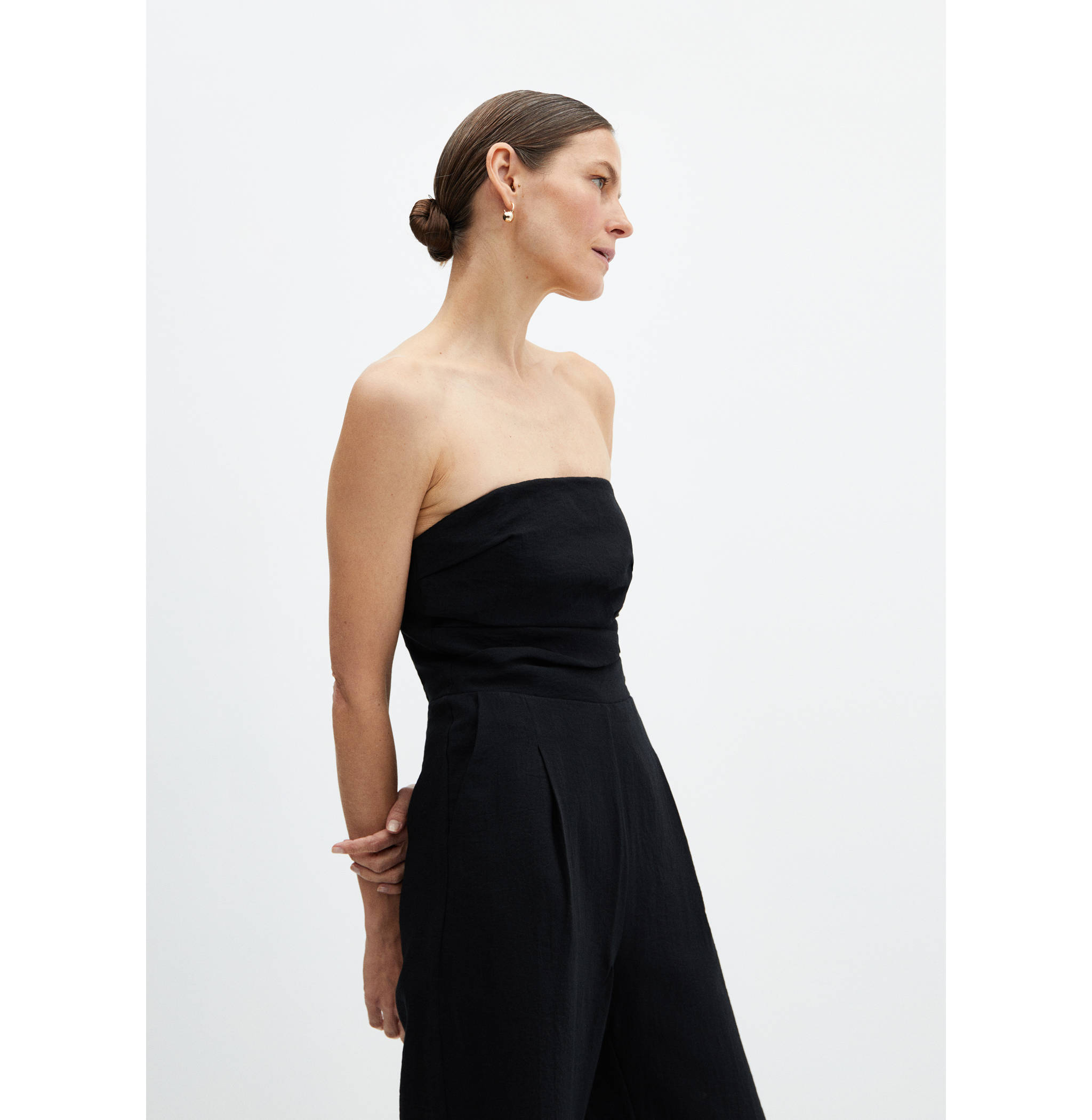 Strapless jumpsuit - Medium plane