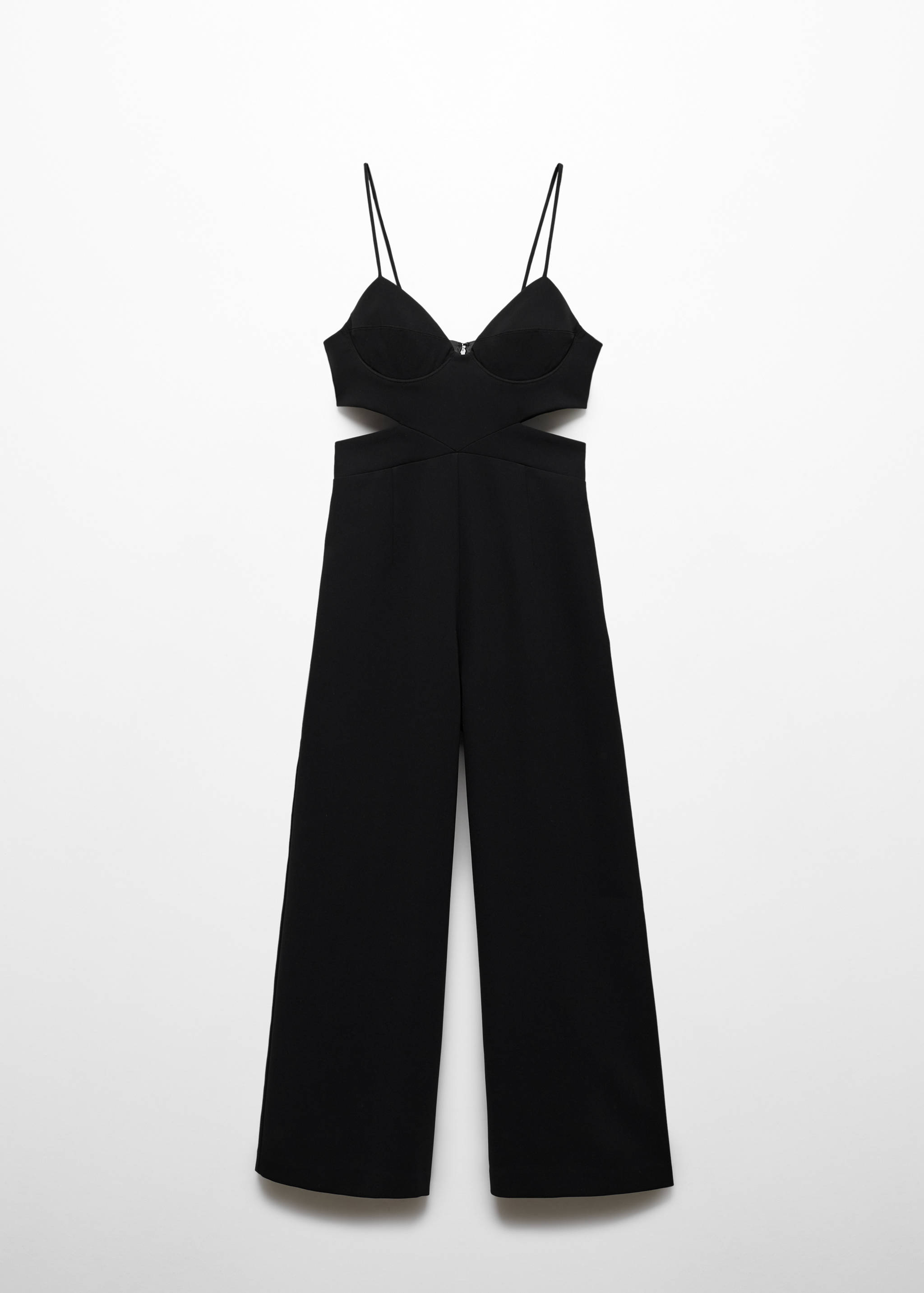 Jumpsuit with straps and side slits - Article without model