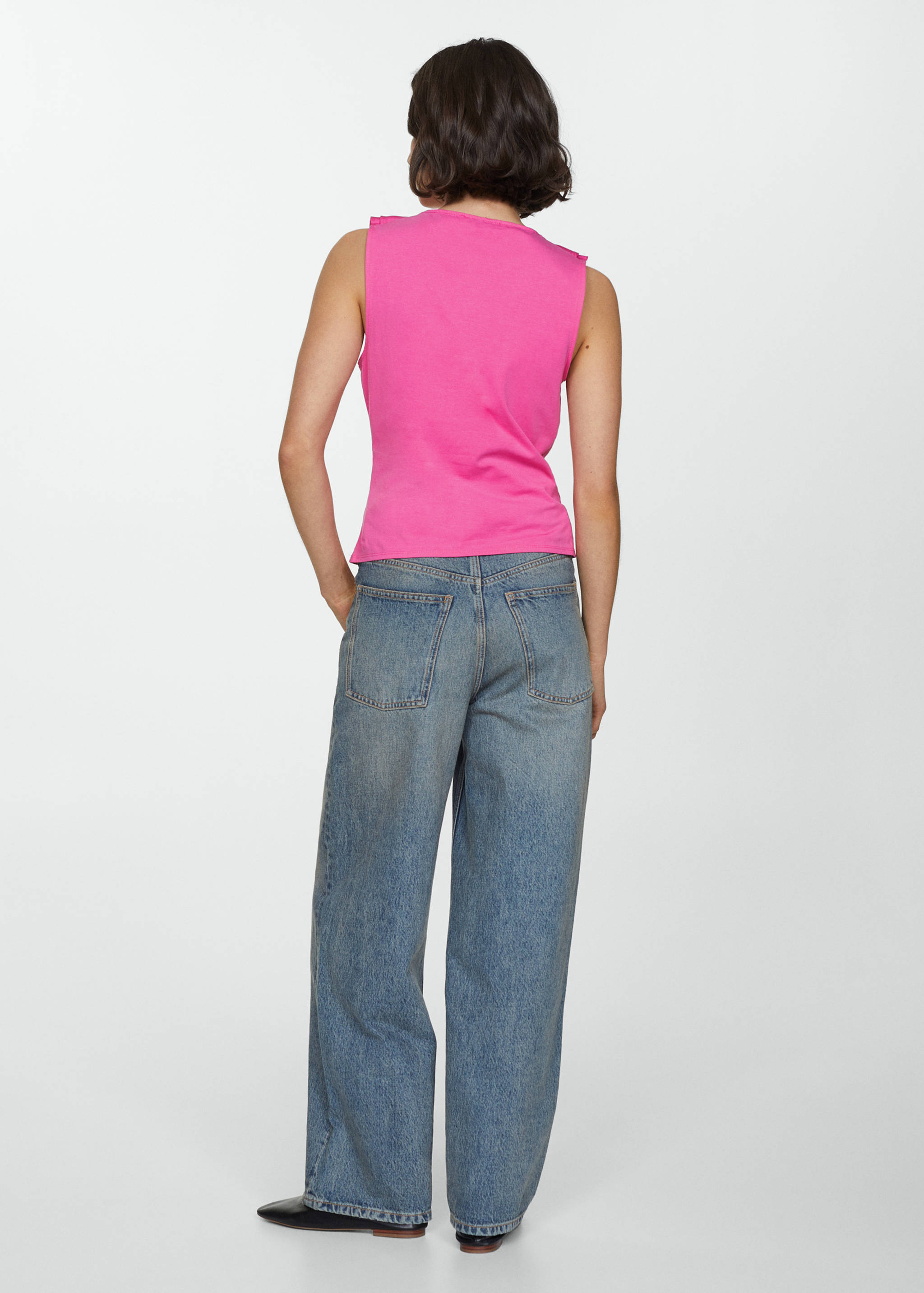 Top coton à volants - Verso de l’article