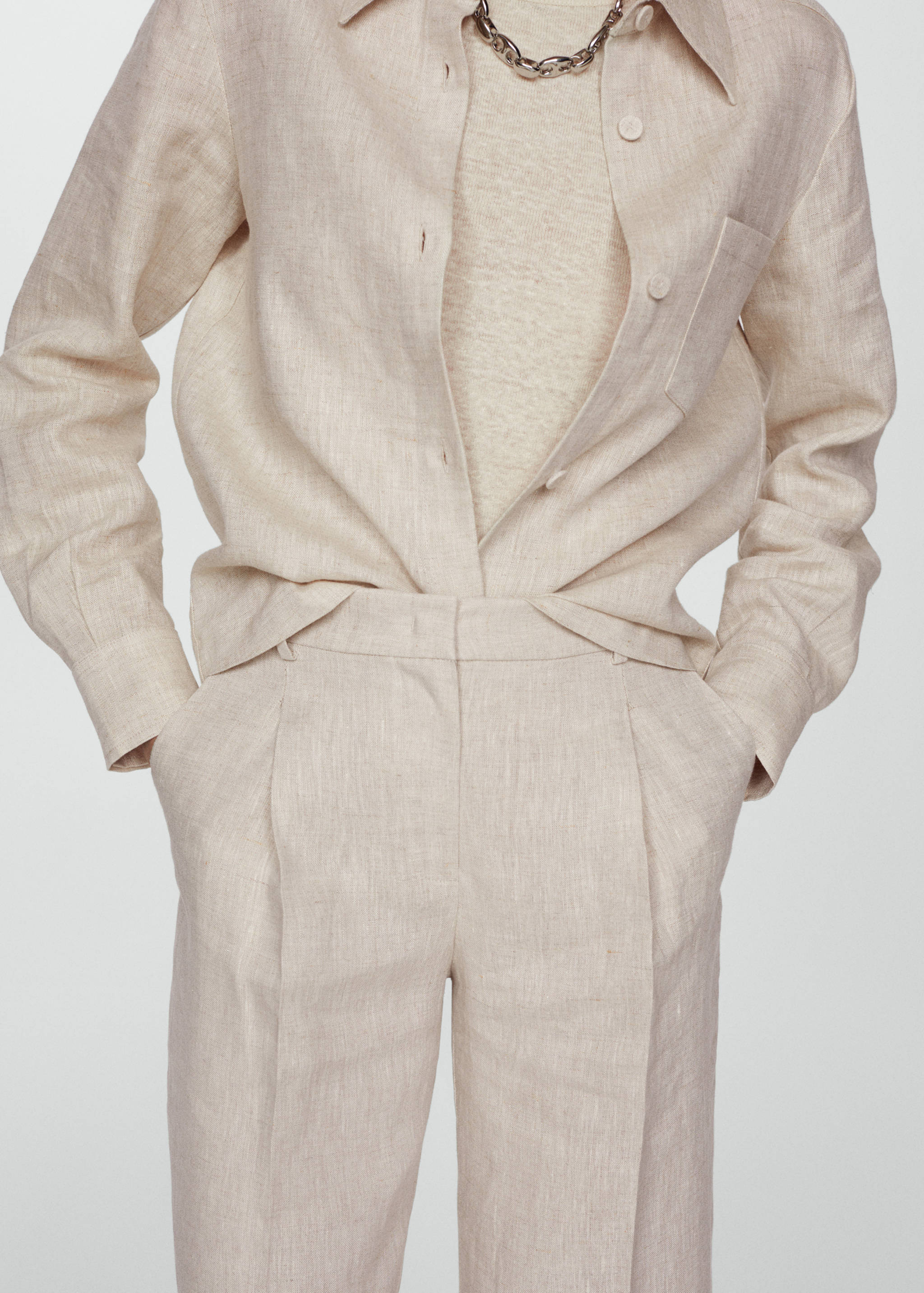 Pantalon droit lin - Détail de l'article 6