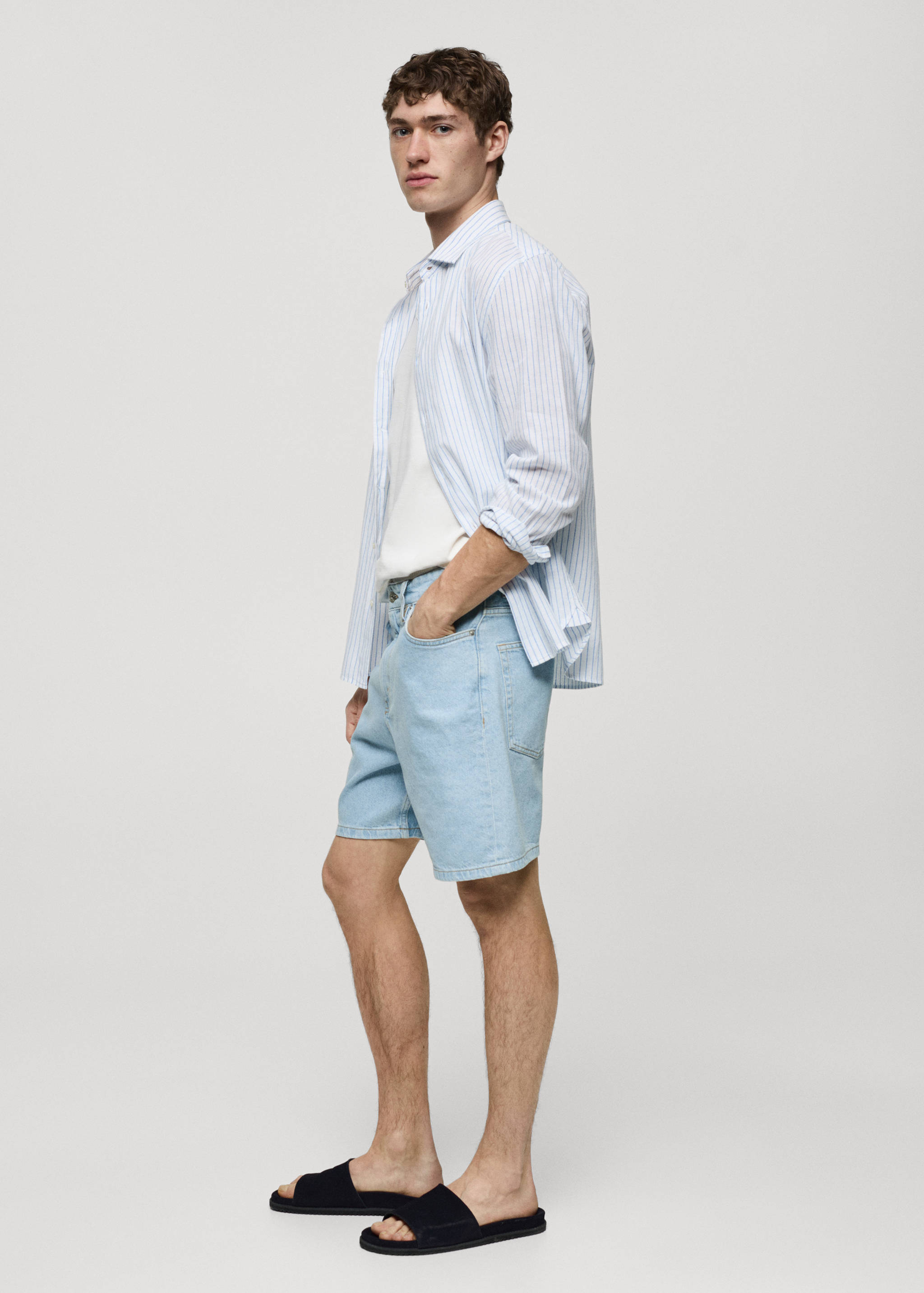Bermudas denim regular fit - Detalle del artículo 2