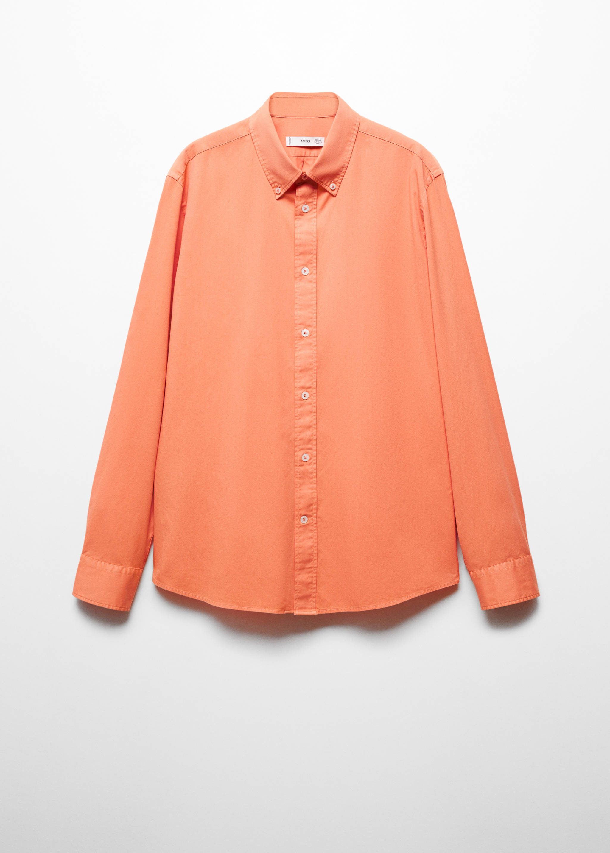 100%棉质常规版型衬衫 - null