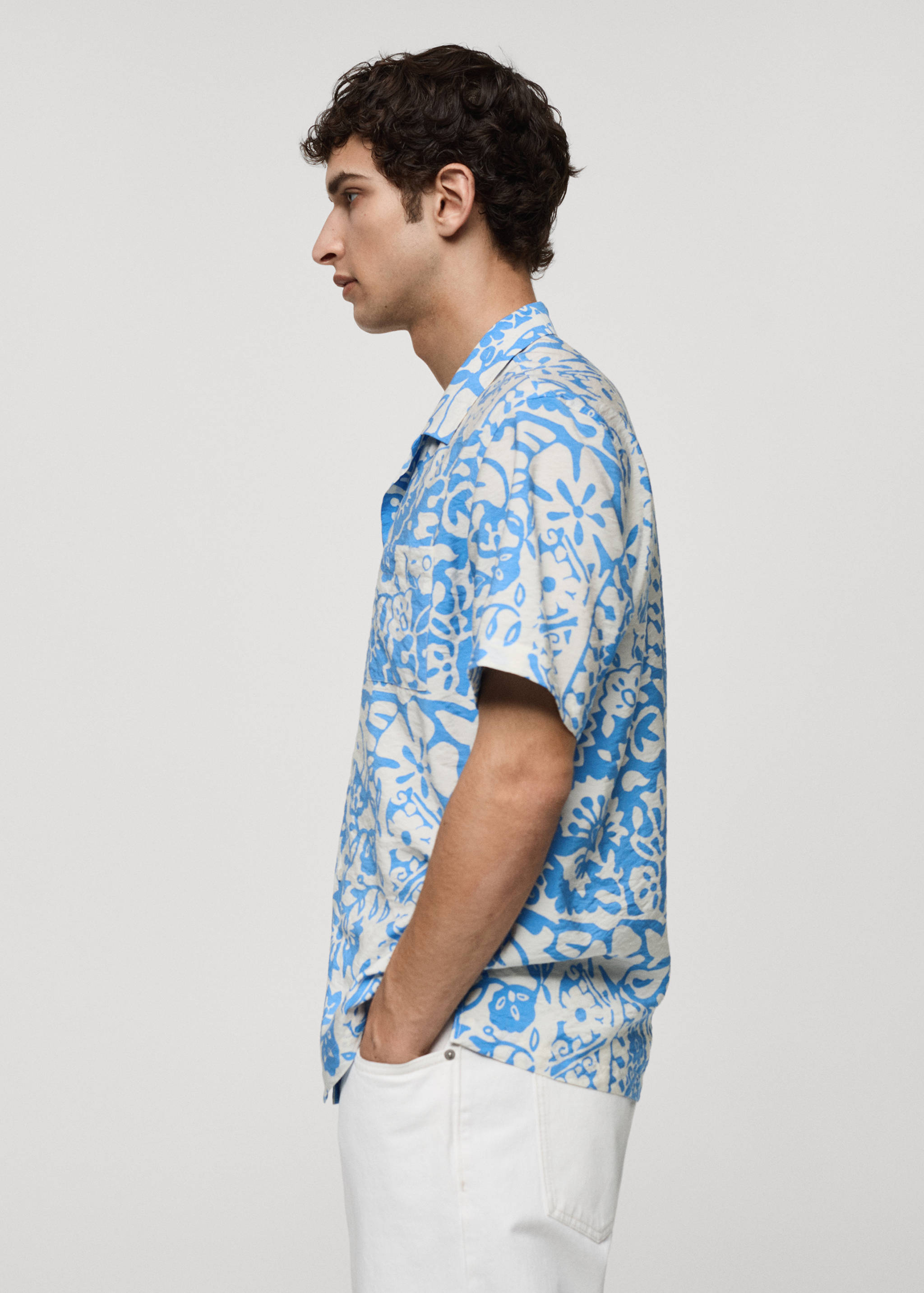 Chemise regular-fit fluide imprimée - Détail de l'article 2