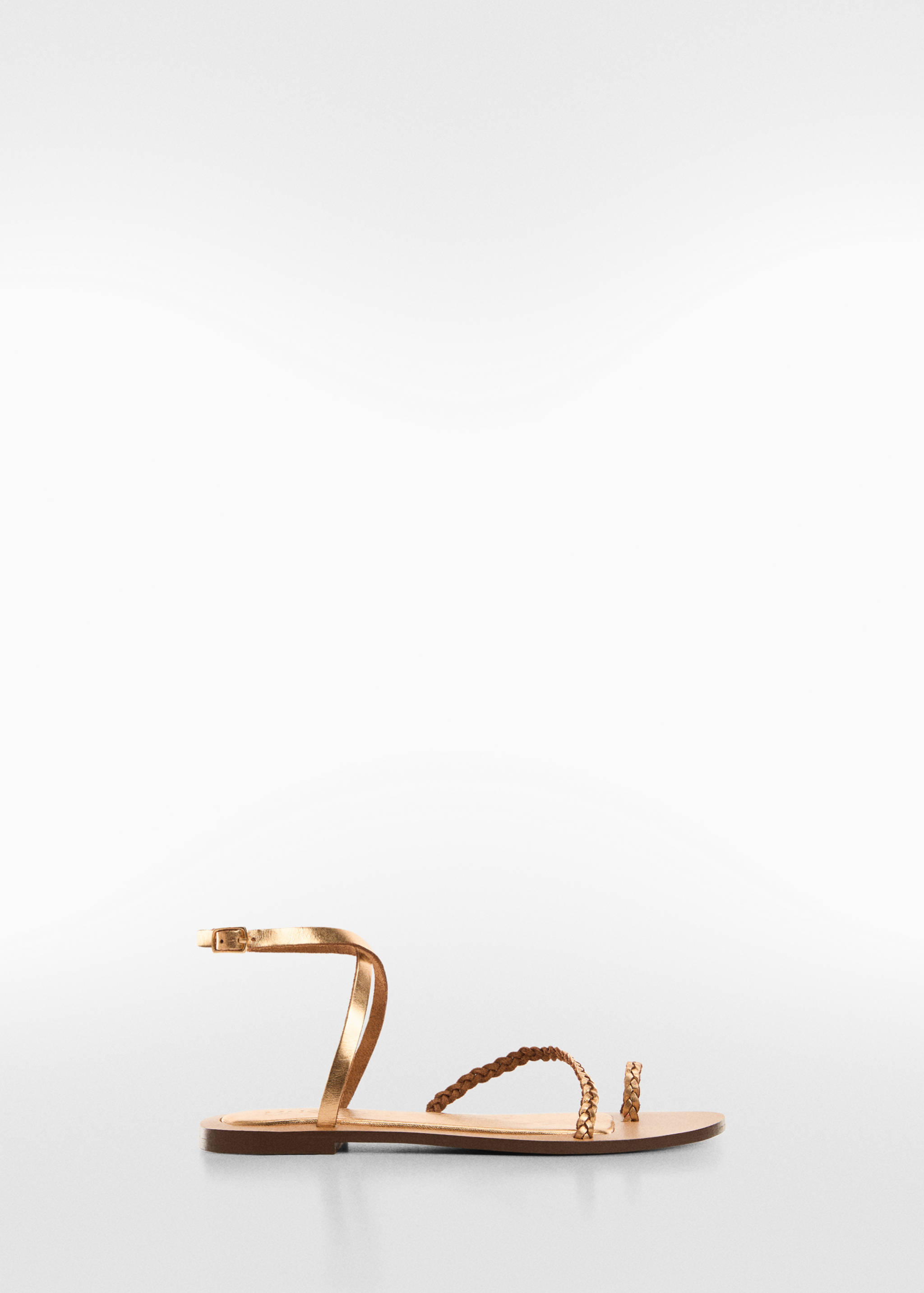 Sandales cuir métallisées - Article sans modèle