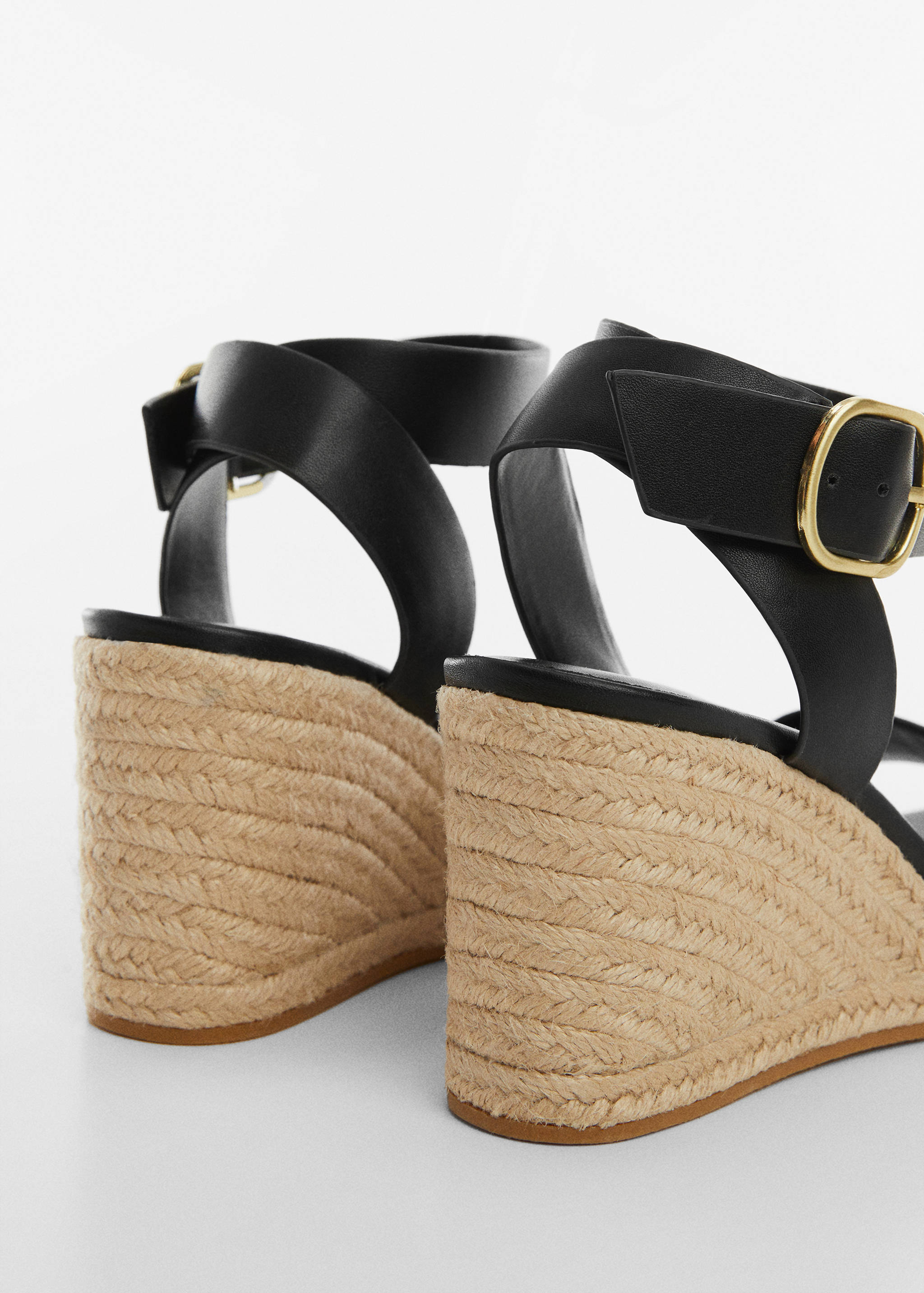 Wedge buckle sandals - Details of the article 1