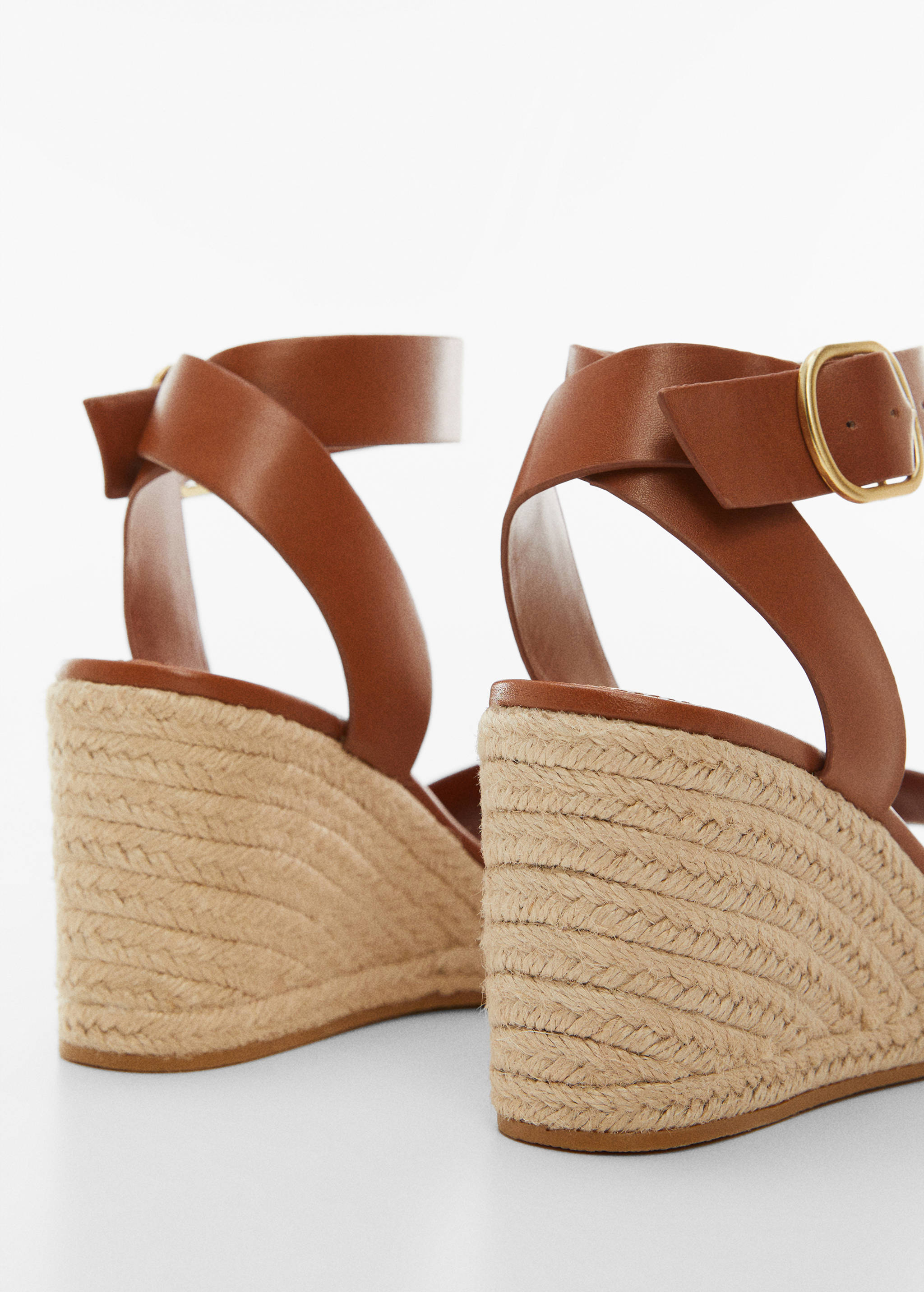 Wedge buckle sandals - Details of the article 1