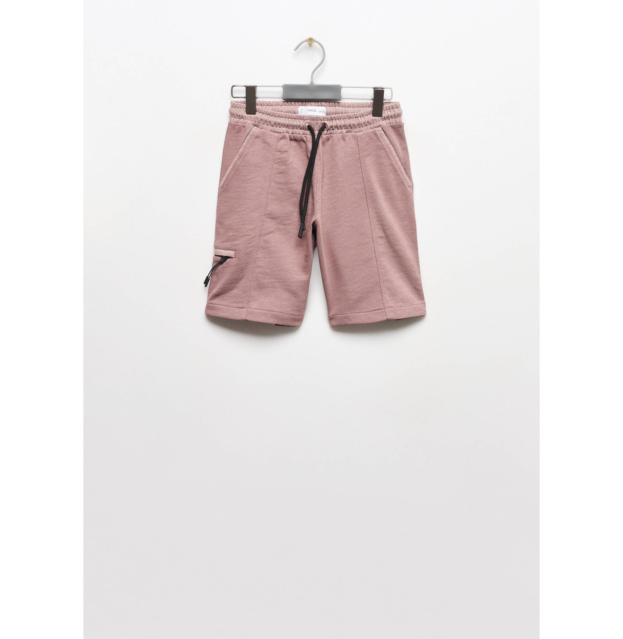 Elastic waist Bermuda shorts - Article without model