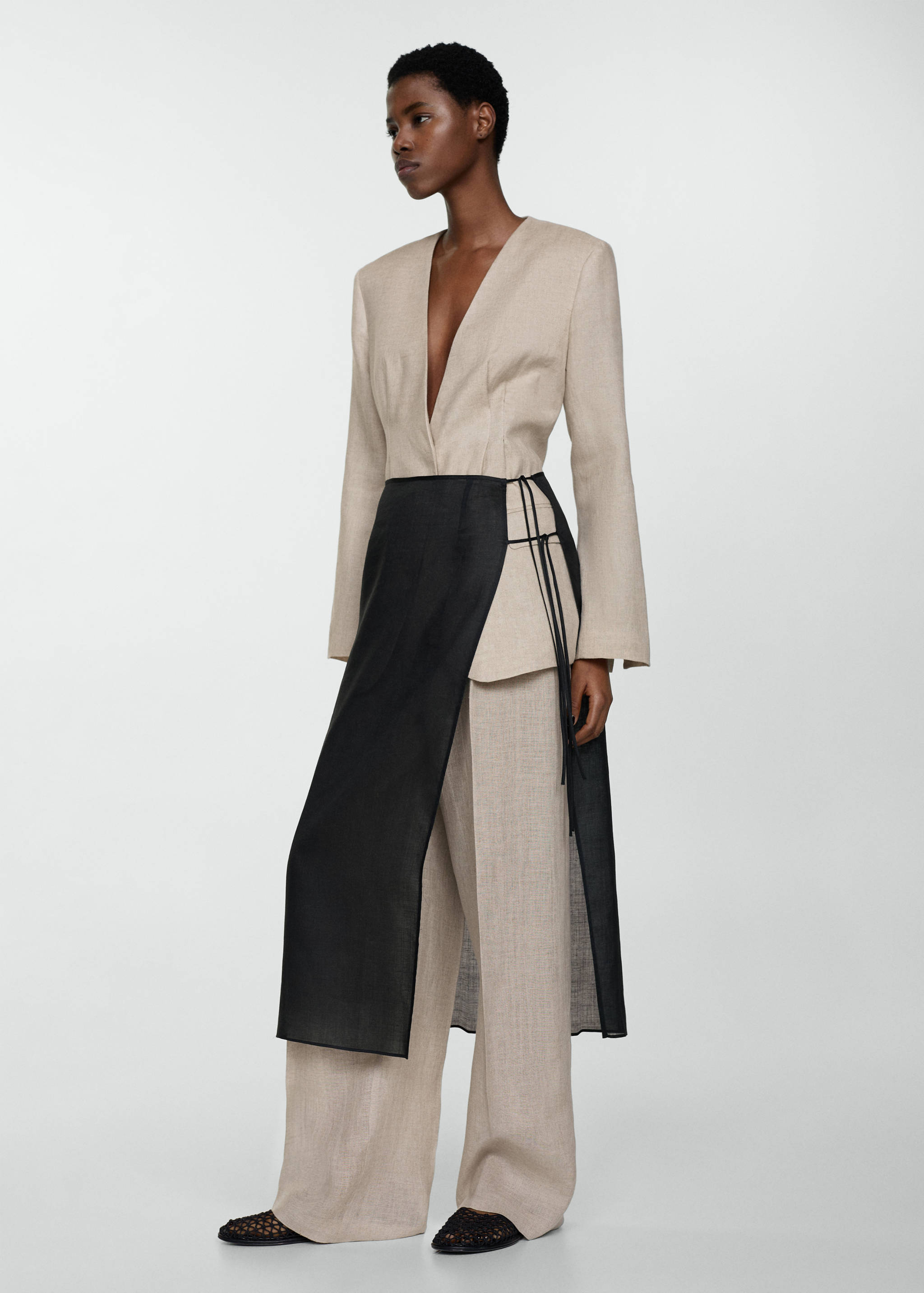 100% linen suit pants - General plane
