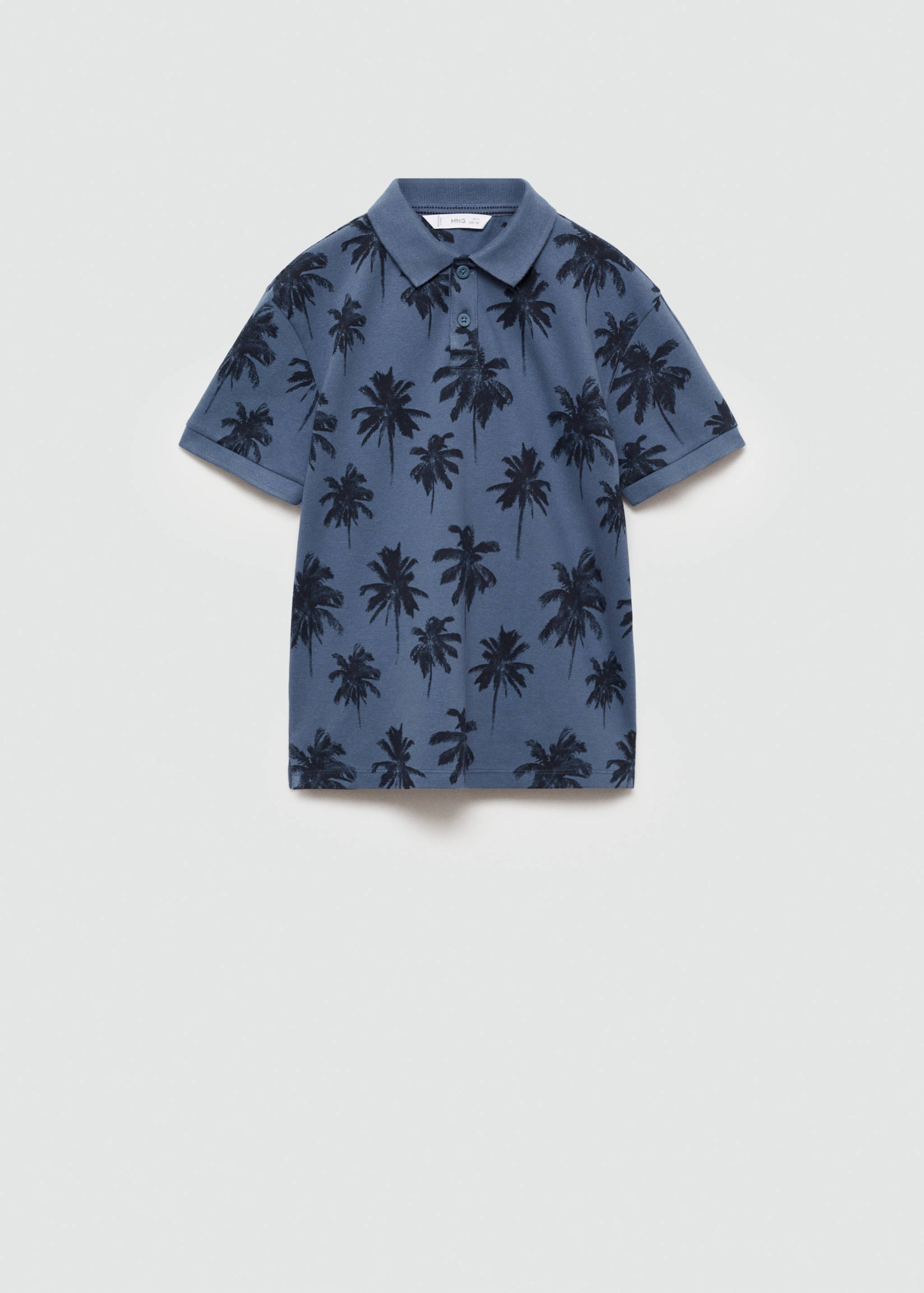 Shark-print polo shirt - Article without model