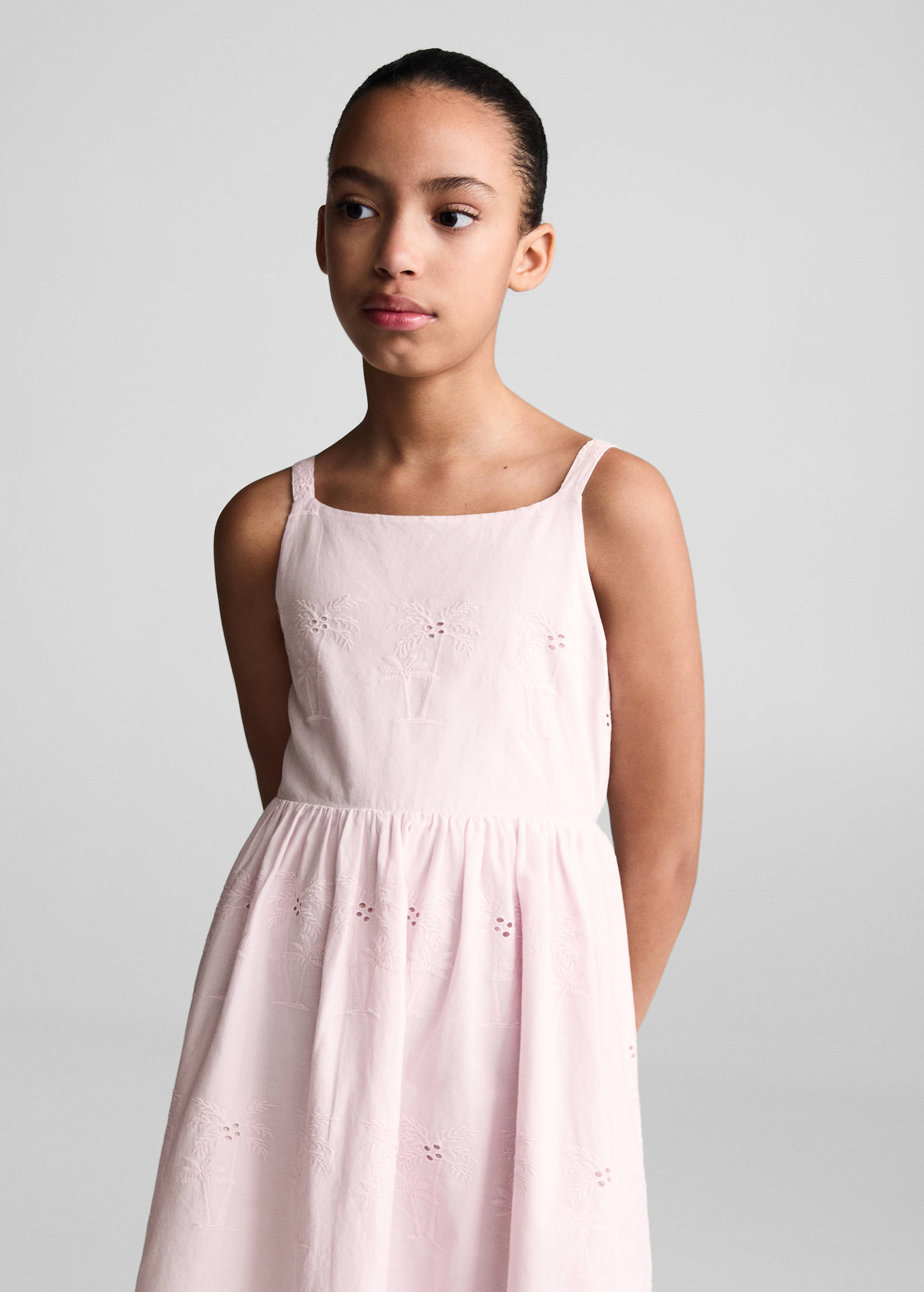 Broderie anglaise dress - Details of the article 1