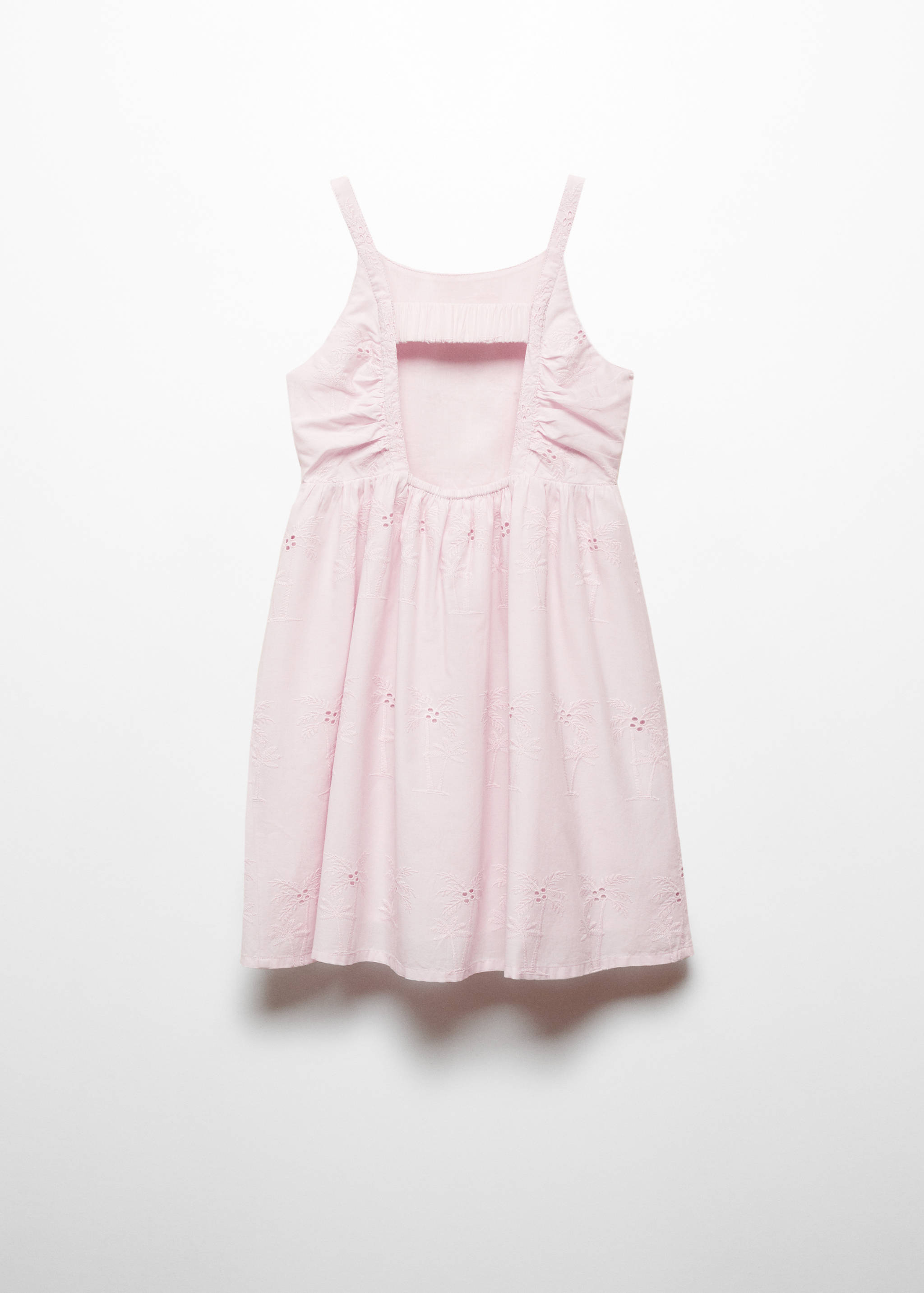 Broderie anglaise dress - Reverse of the article