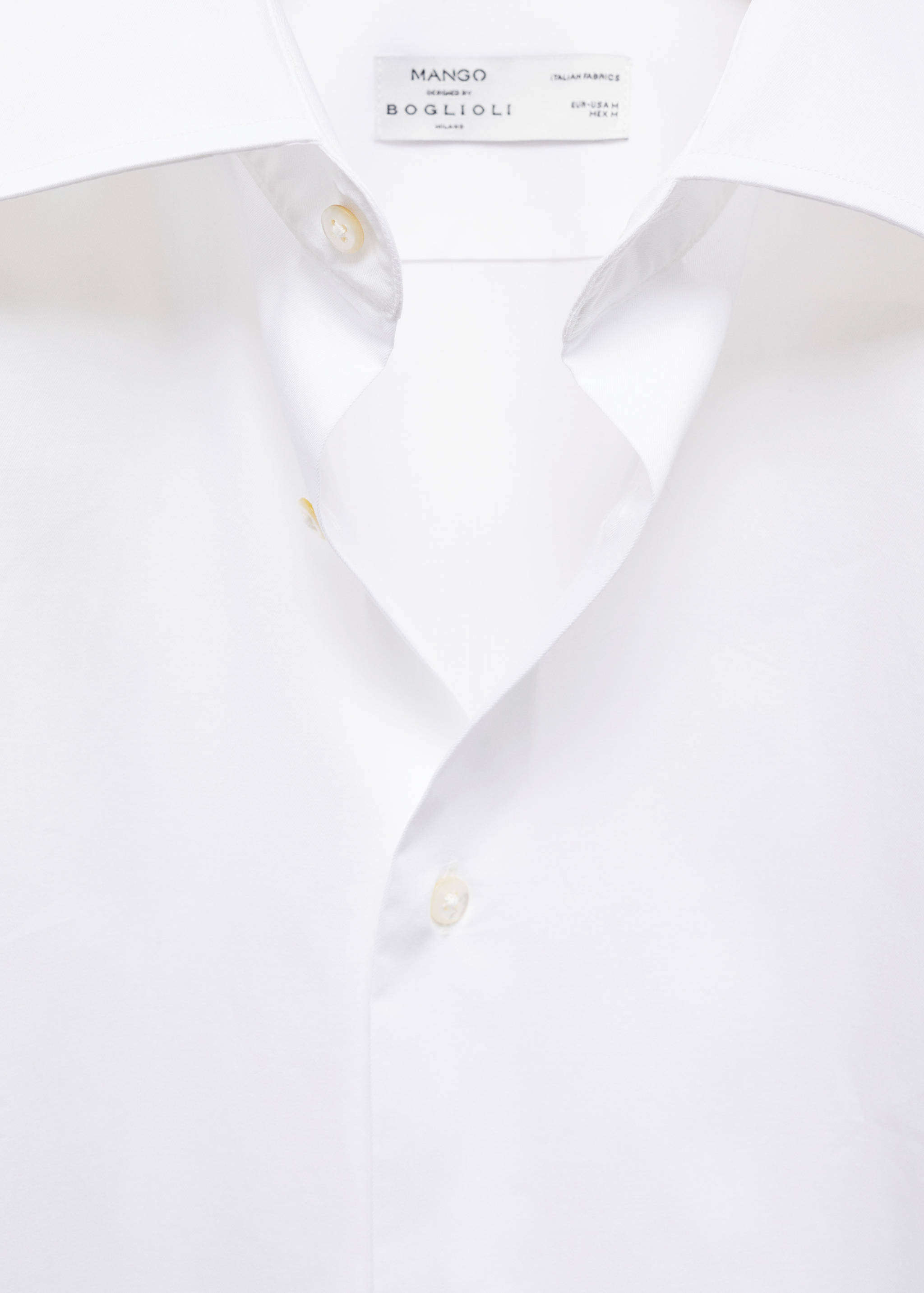 Chemise slim-fit twill 100 % coton - Détail de l'article 8