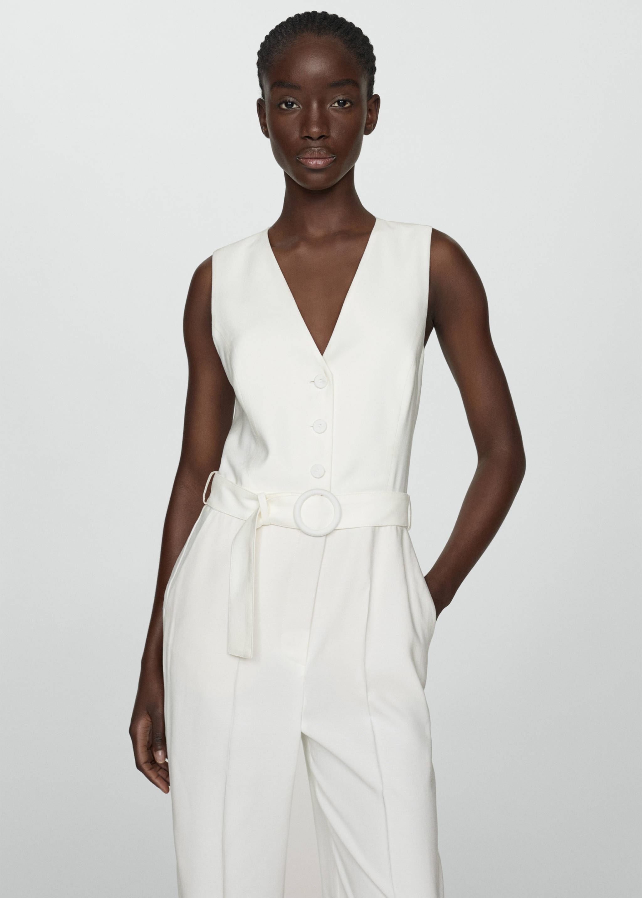 Combinaison avec ceinture - Plan moyen