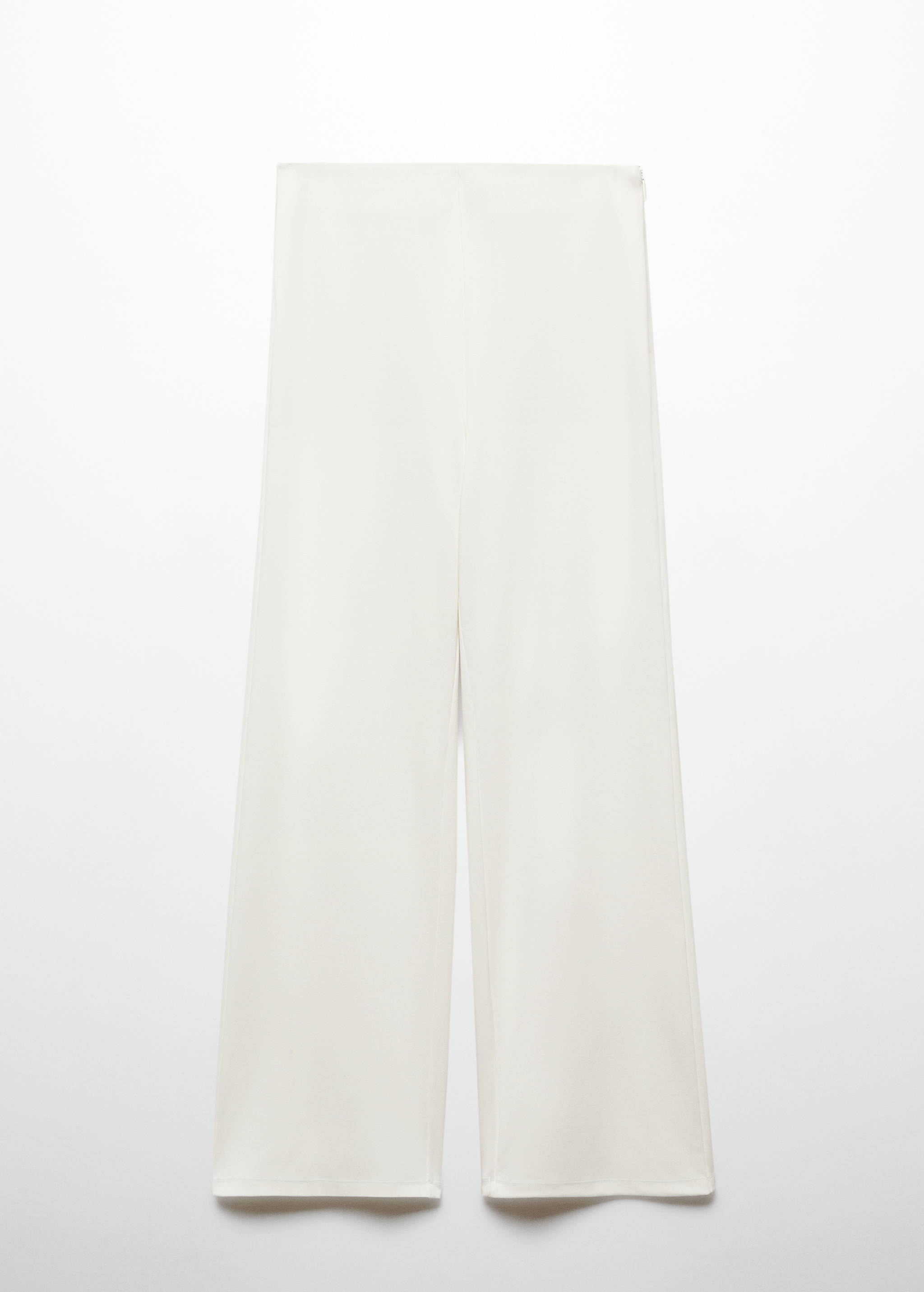Flowy straight-fit trousers - Article without model