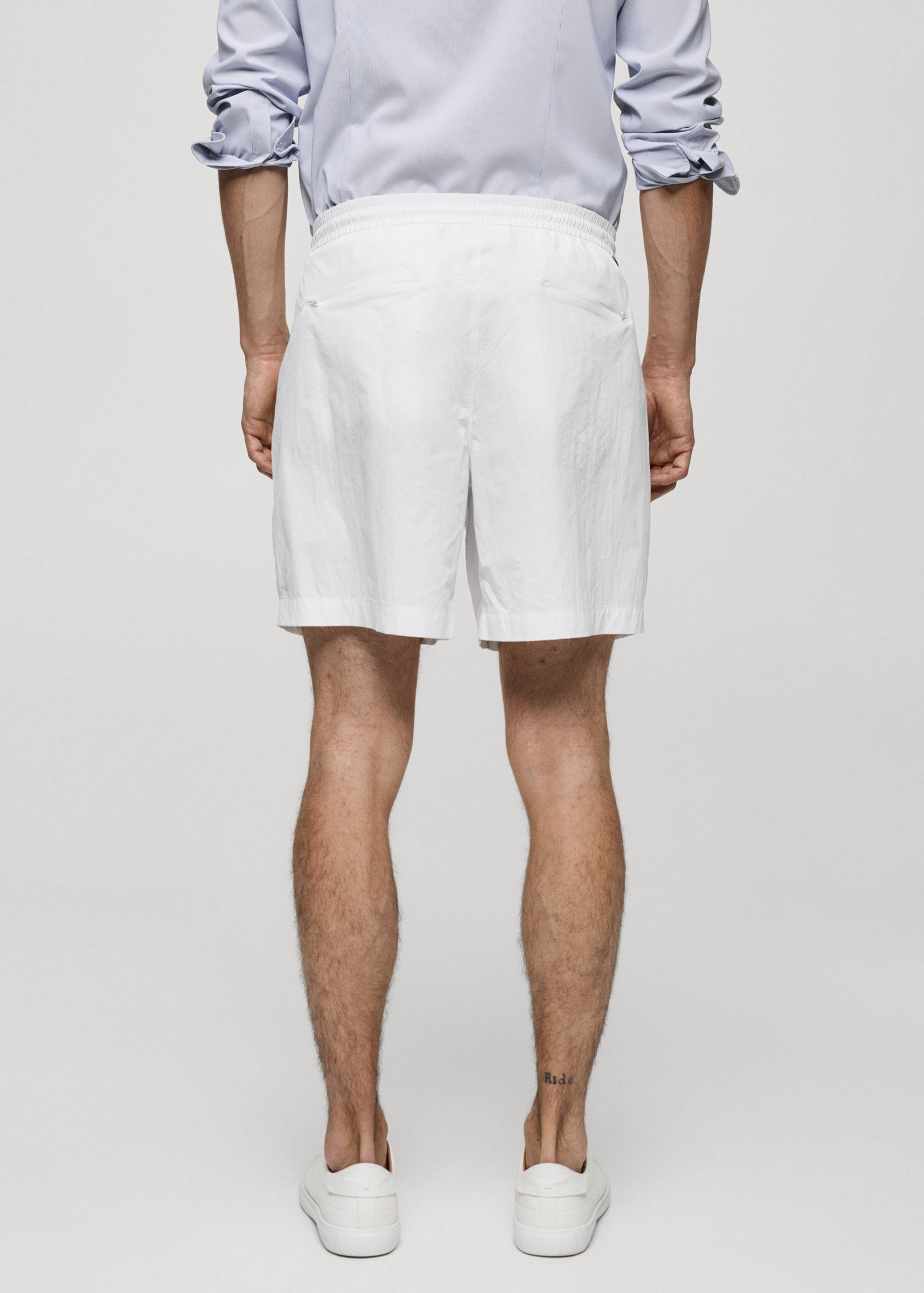 Bermuda résistant à l’eau cordon - Verso de l’article