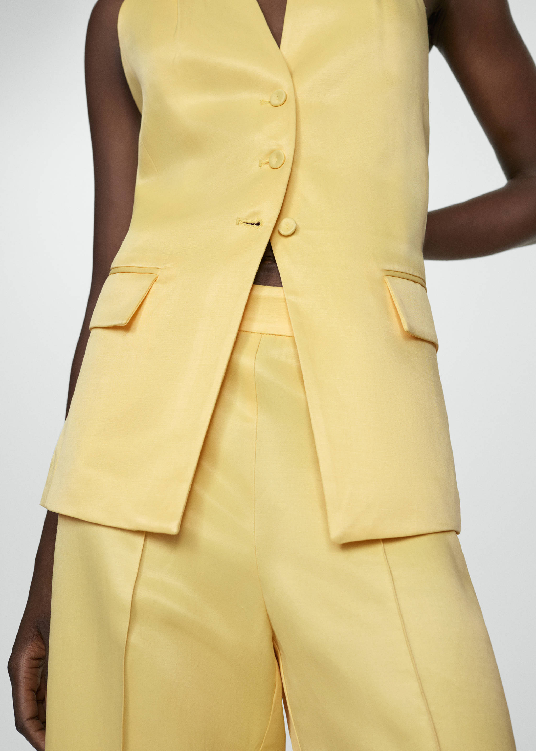 Pantalons flare detall prisat - Detall de l'article 6