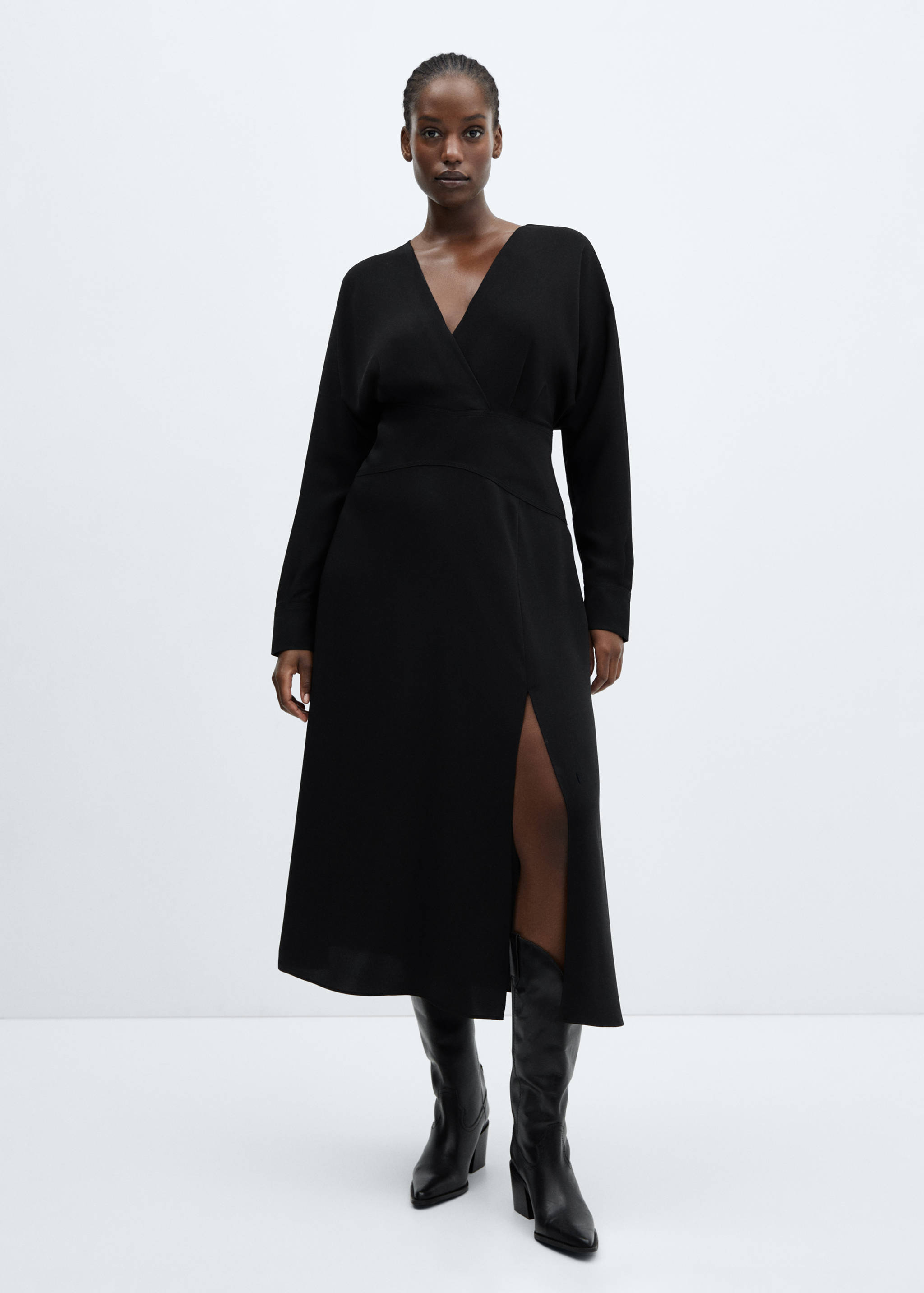 Robe cache-cœur ouverture - Détail de l'article 3