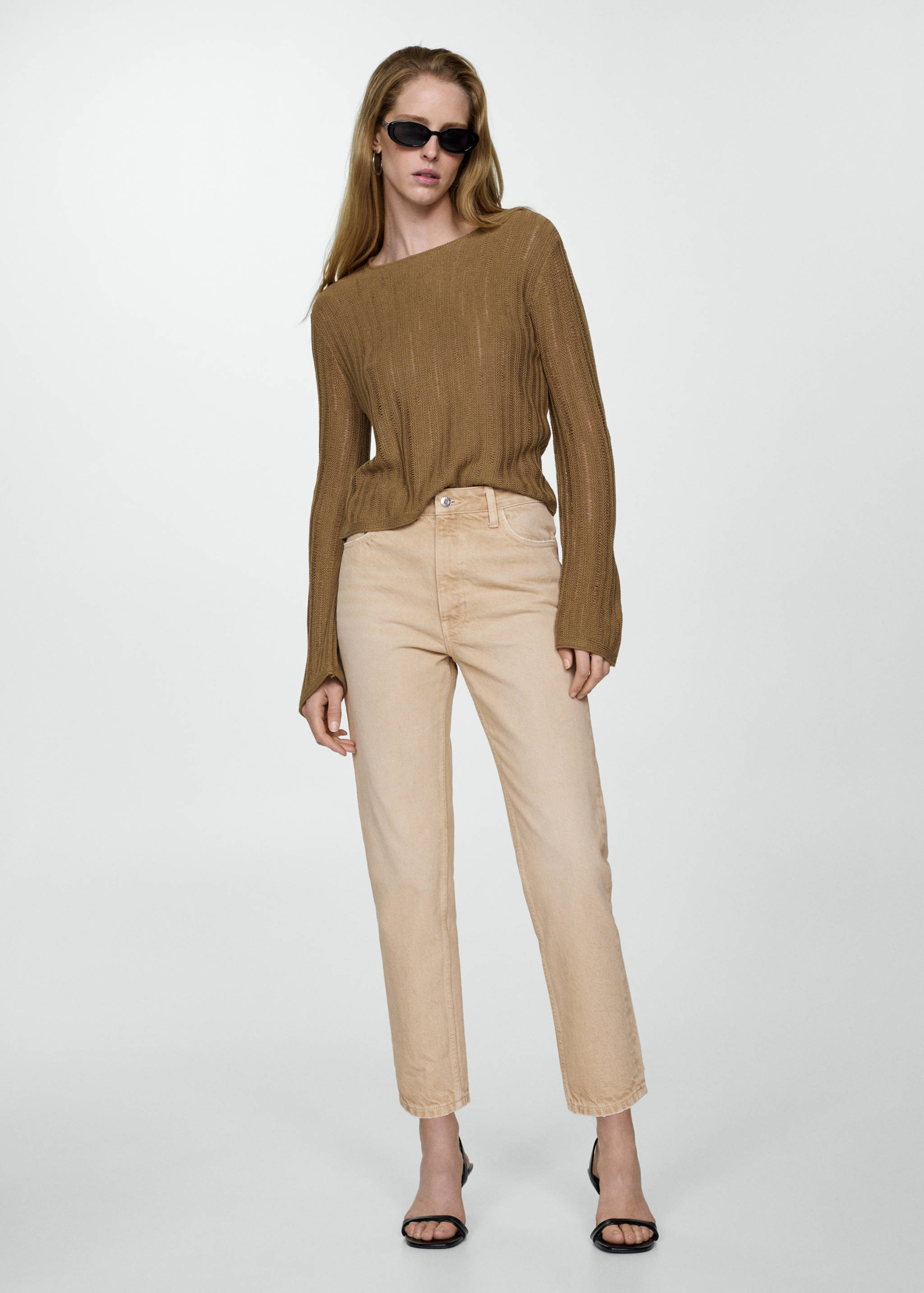 Jean Mom2000 mom taille haute - Plan général