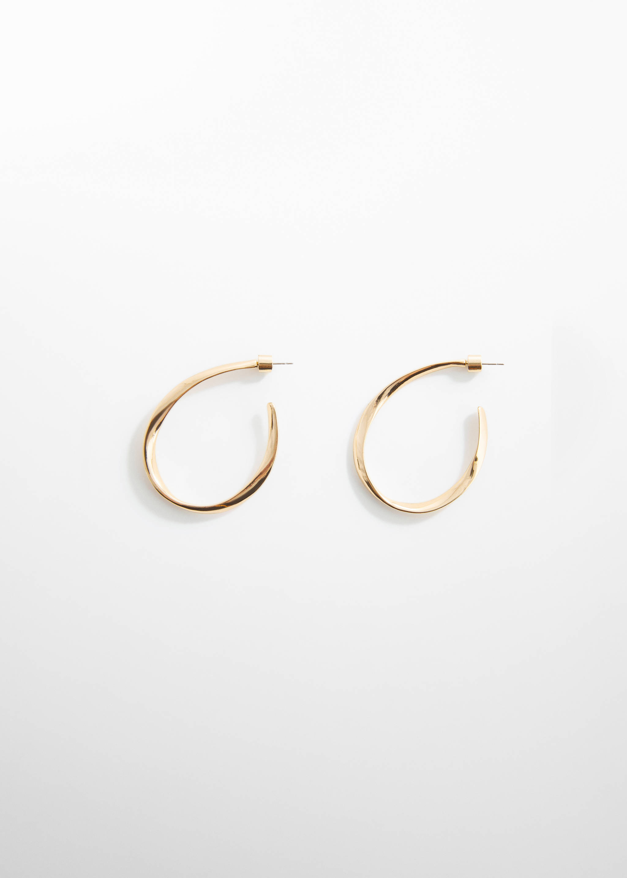 Twisted hoop earrings - Article without model