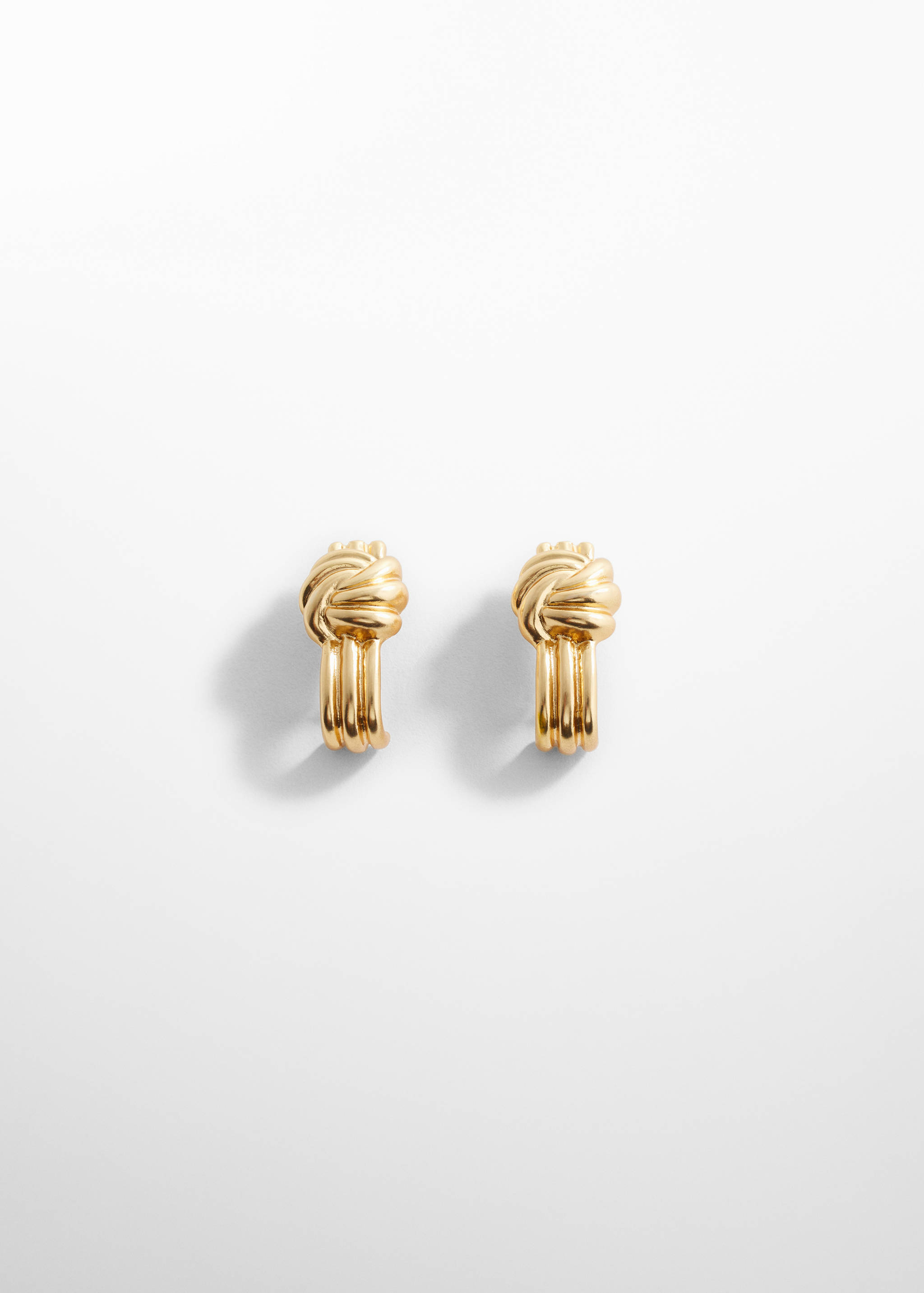 Boucles d'oreilles motif entrelacé - Article sans modèle